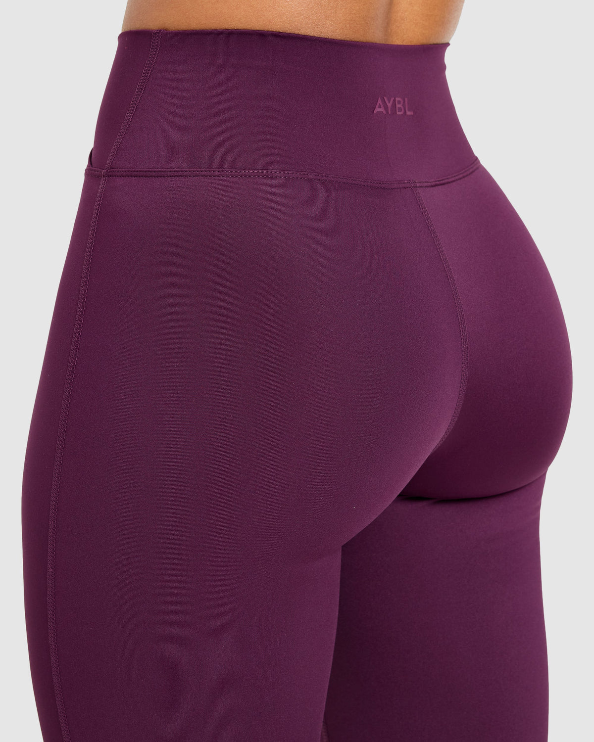 Sculpt Wrap Capris - Plum