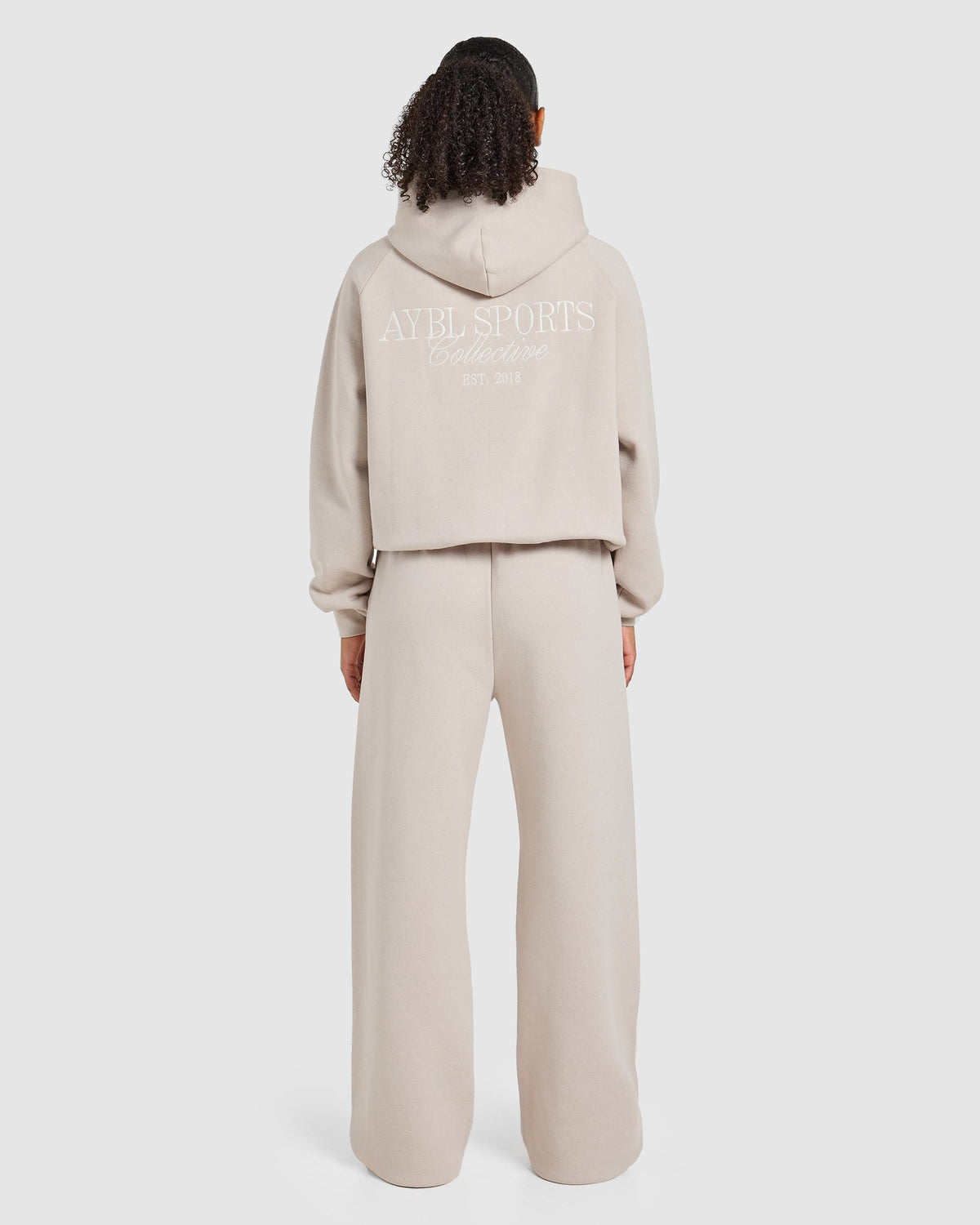 Sports Collective Oversized Hoodie - Hazelnut