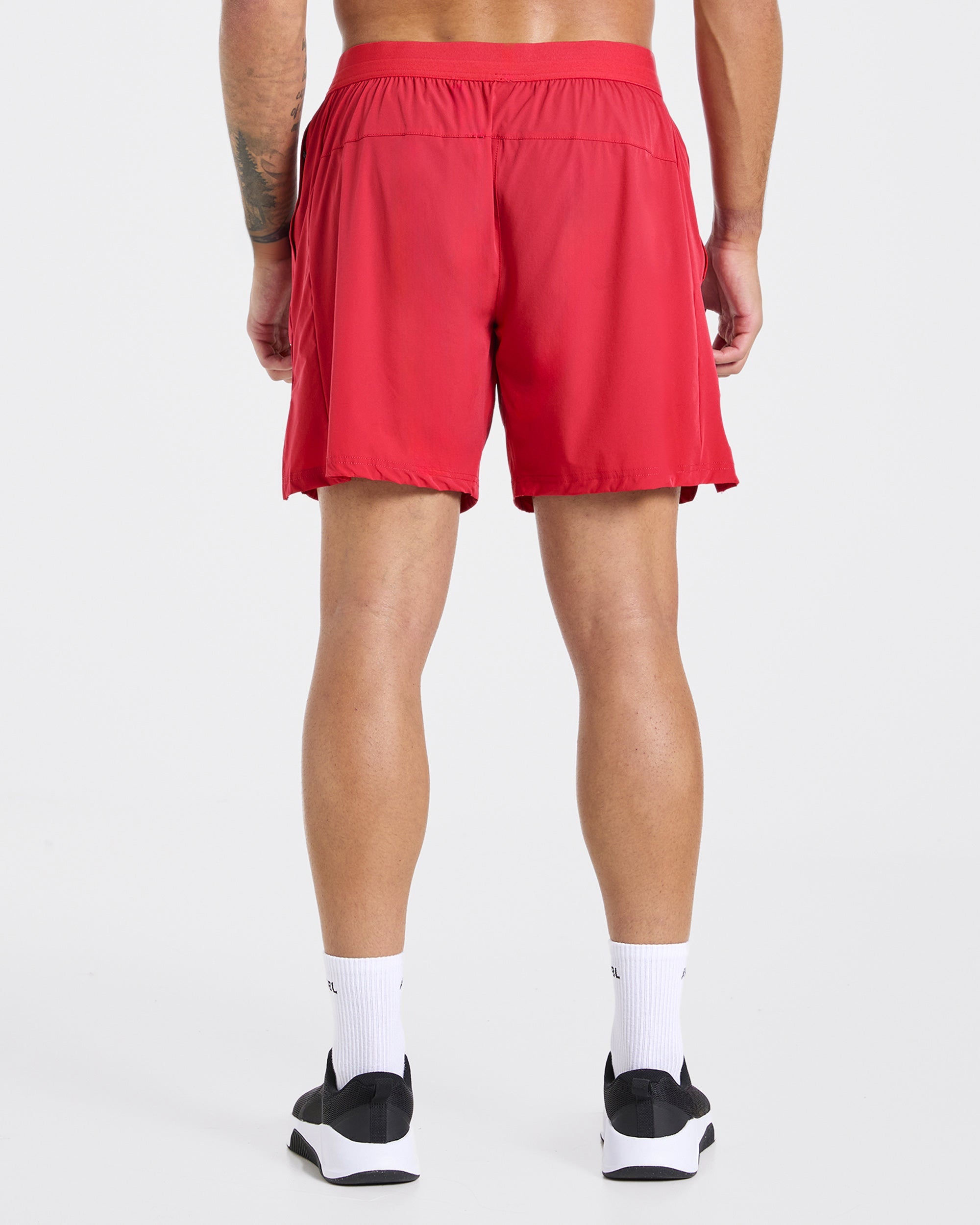 Bermuda フットスツール レッド Motion Shorts - Red