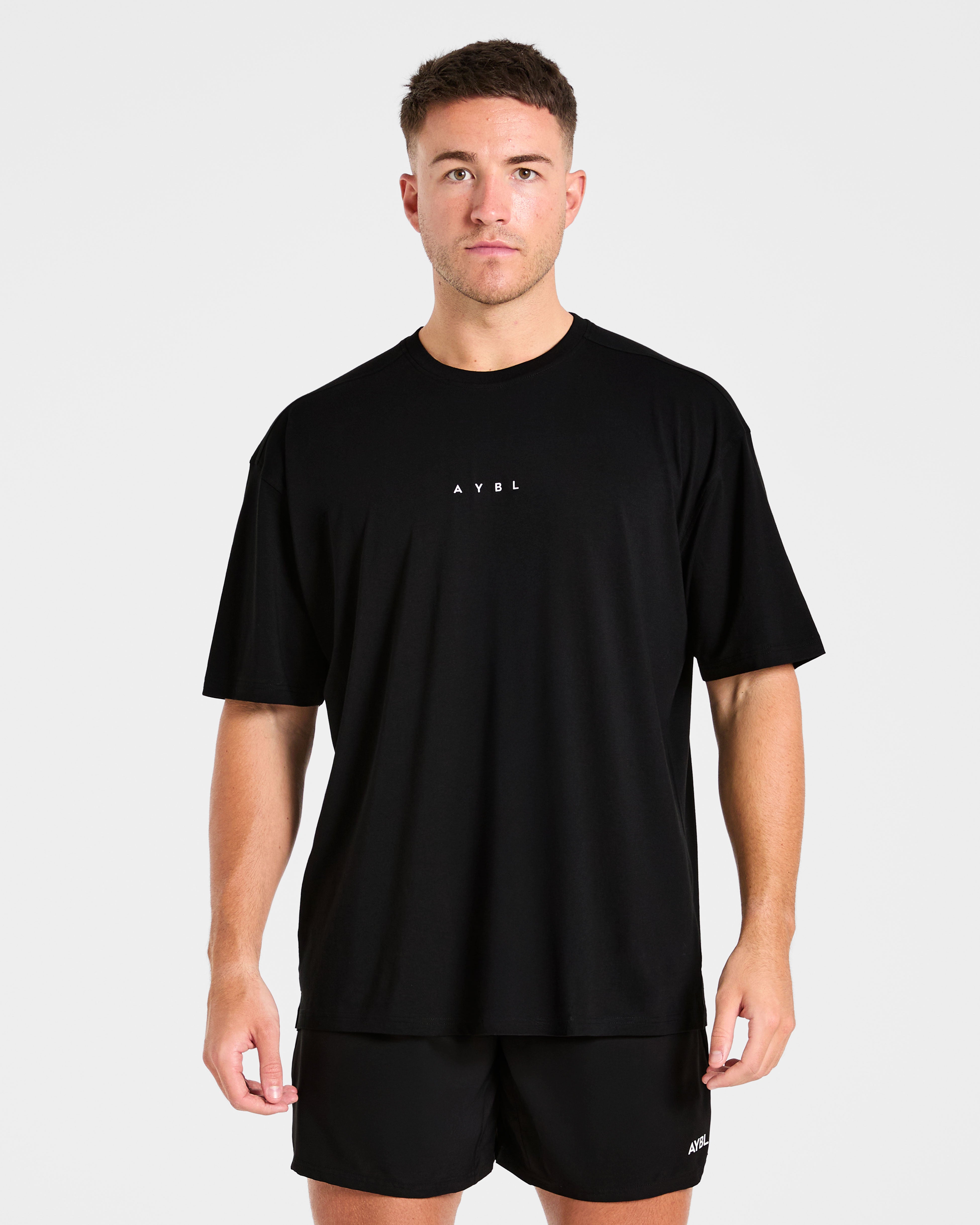 Force Oversized T Shirt - Black