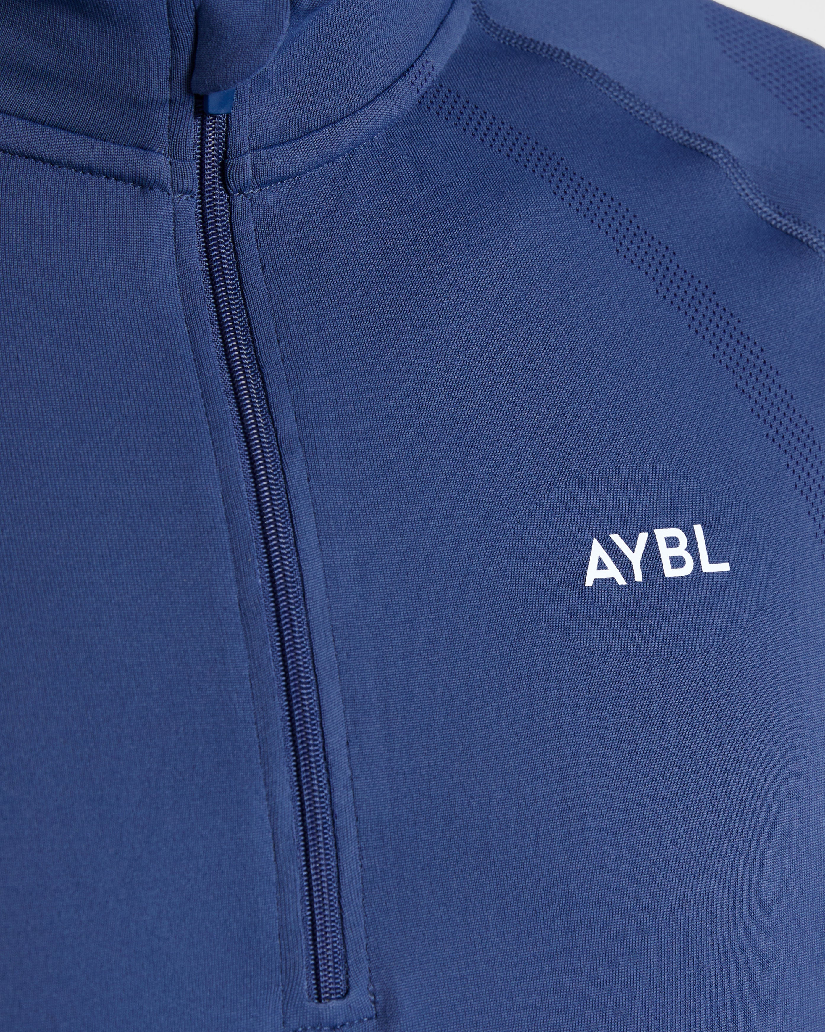 Attain Seamless 1/2 Zip Pullover - Dusky Navy