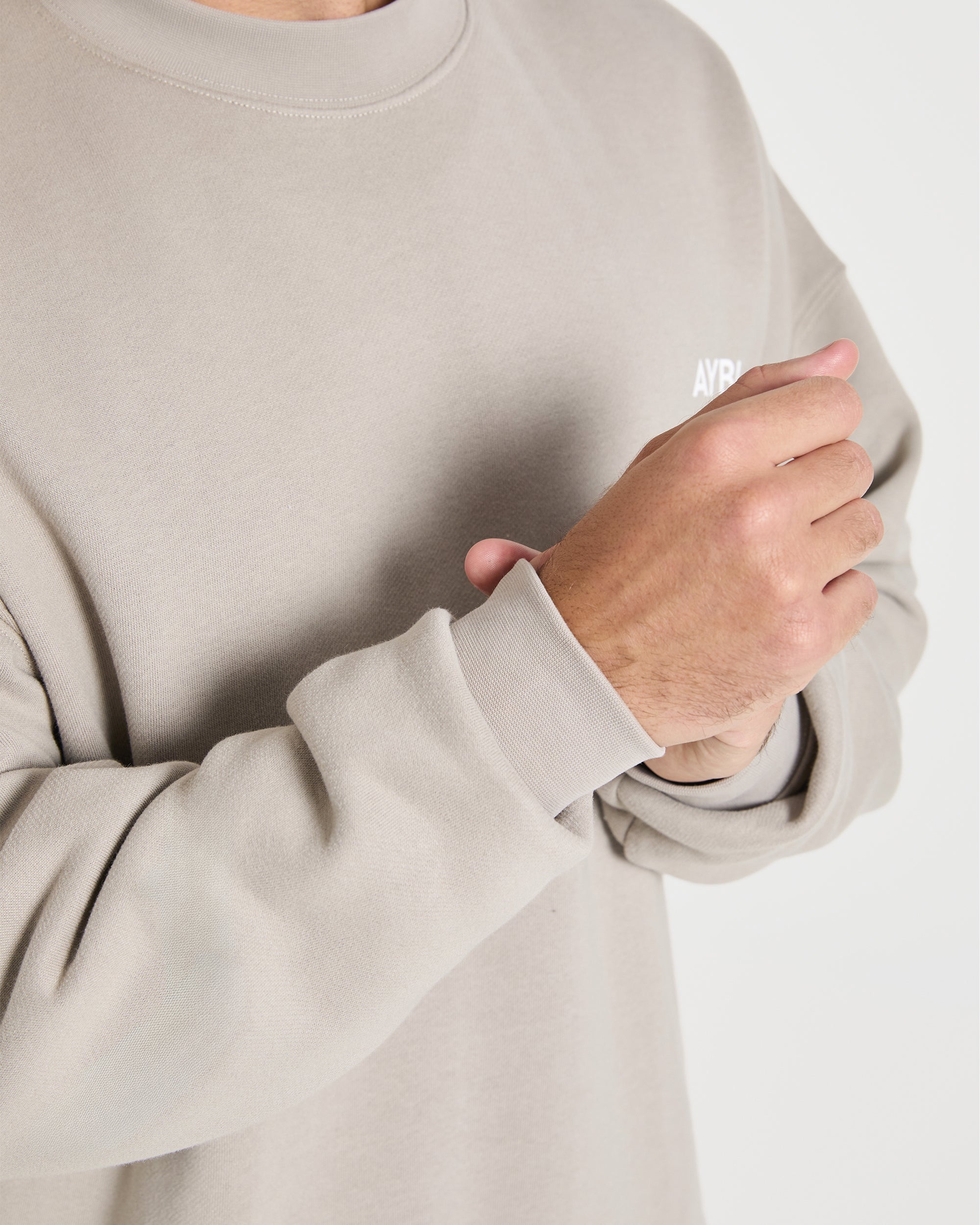 Essential Oversized Sweater - Stone