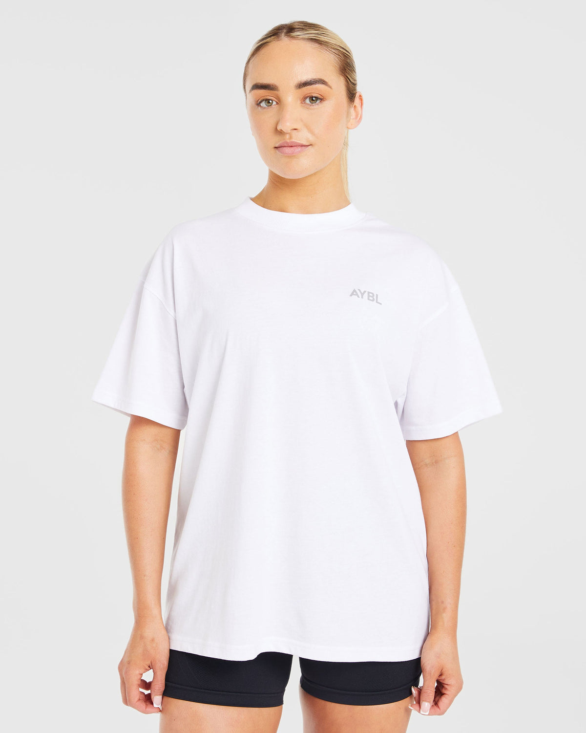 Printed Oversized Unisex Graphic White T-Shirt