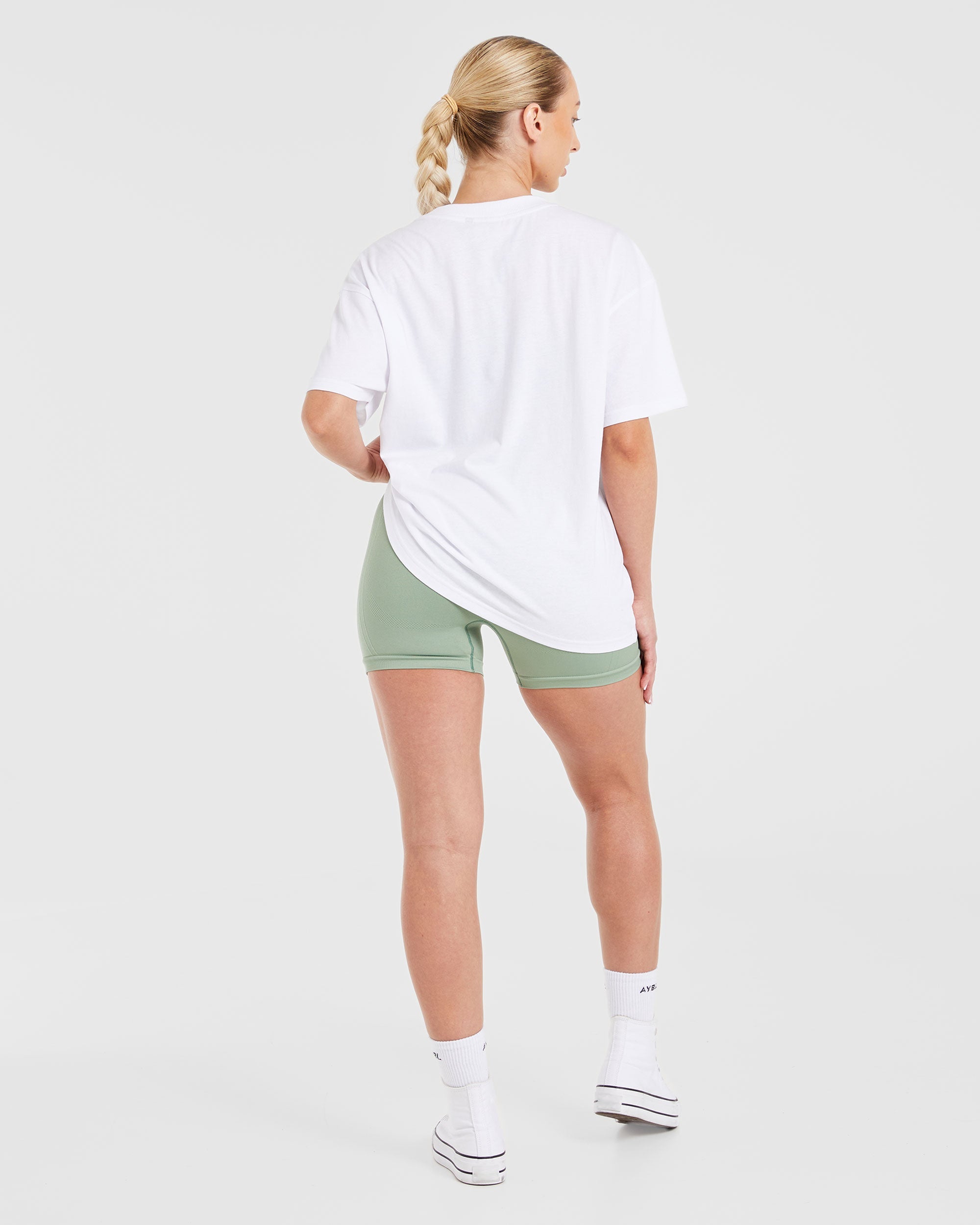 AYBL Lift Oversized T Shirt - White