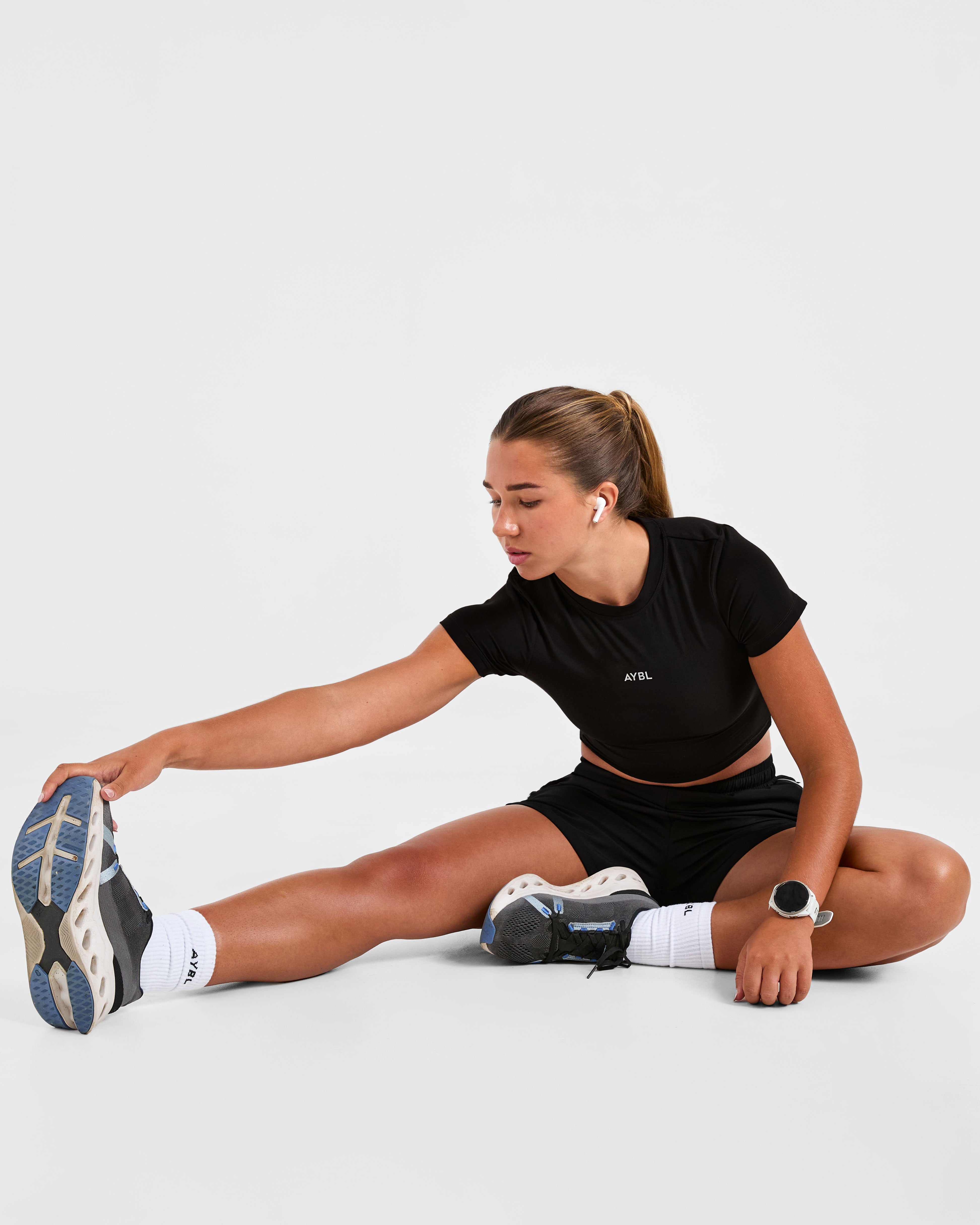 Run Top - Black