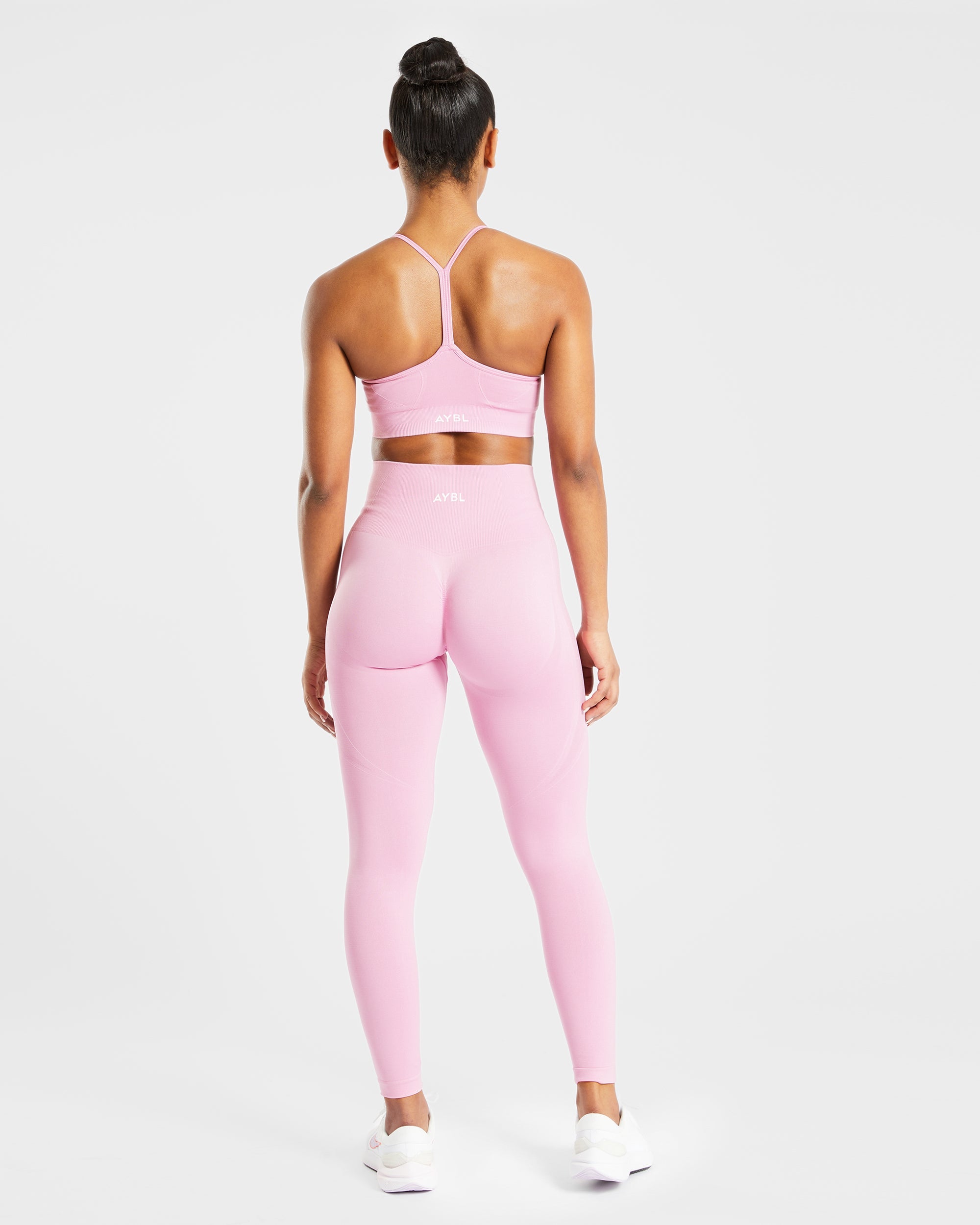 Empower Seamless Leggings - Baby Pink