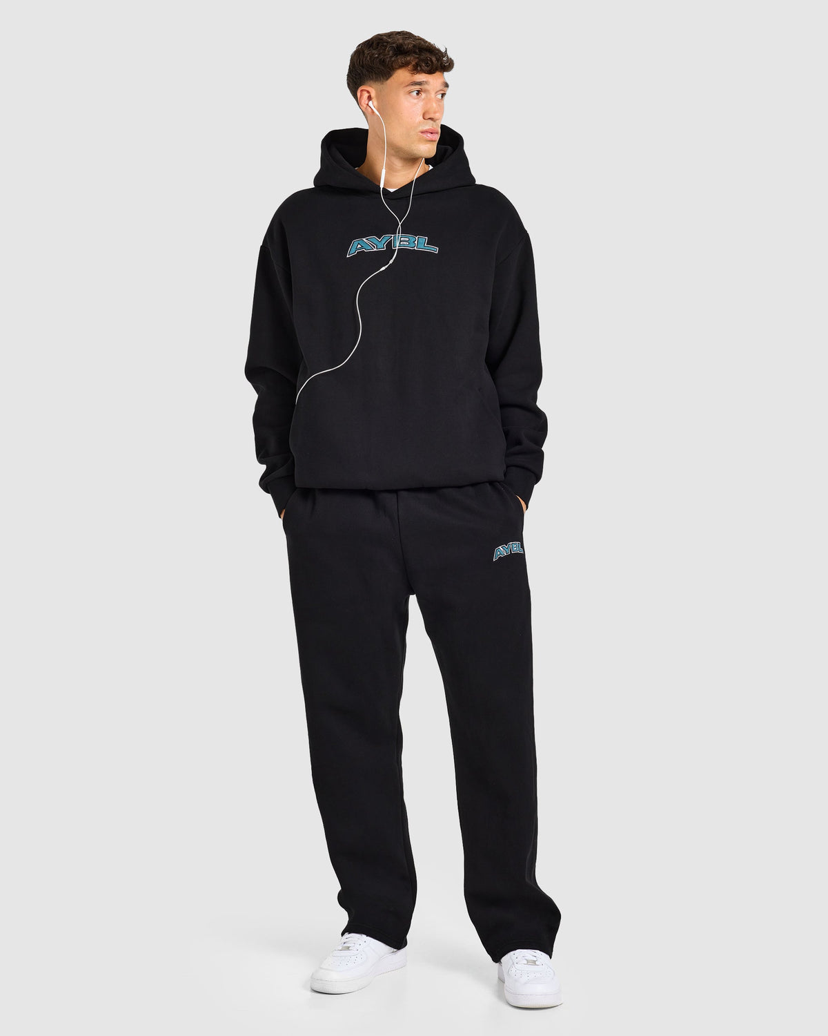 AYBL Society Oversized Hoodie - Black