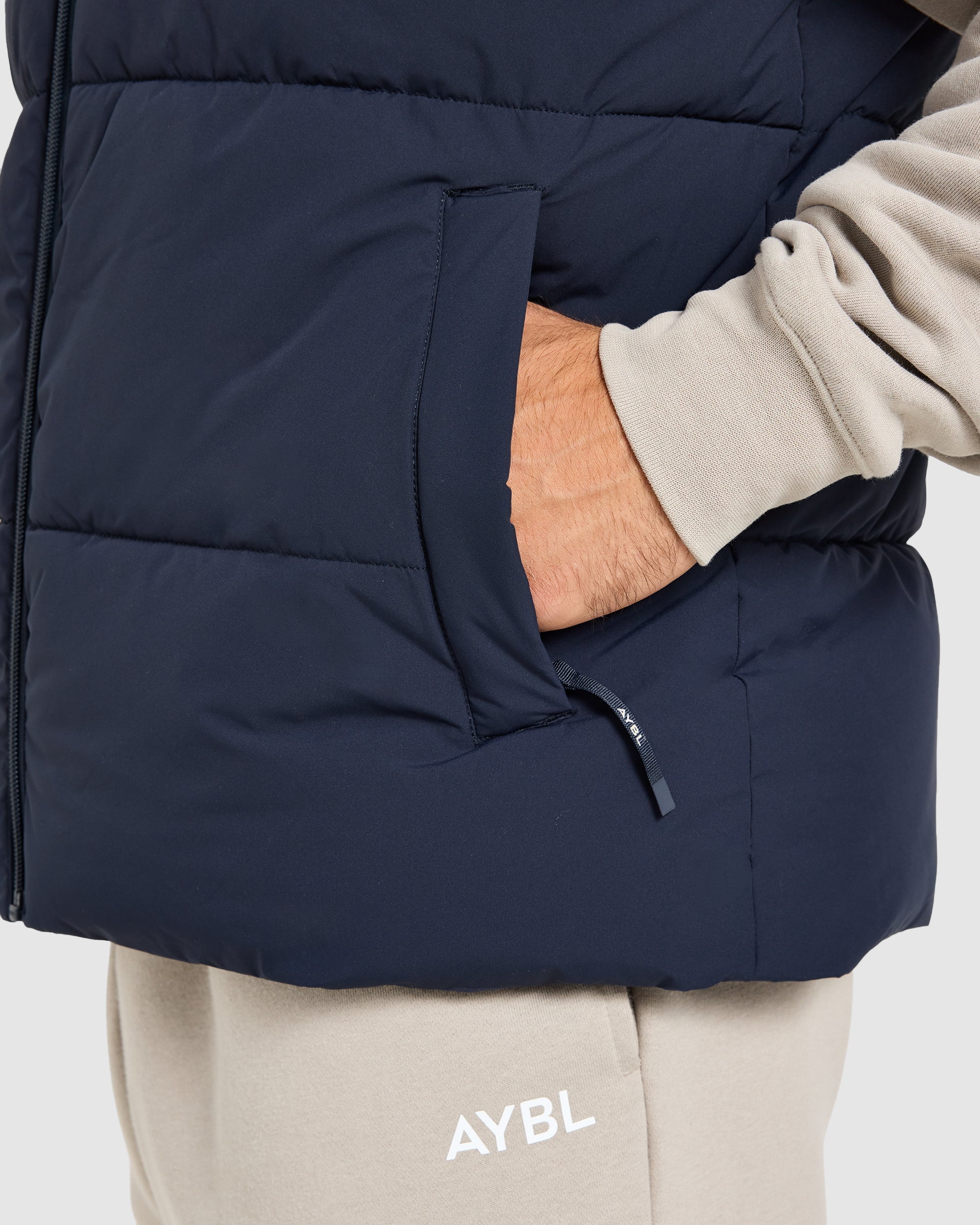 Classic Puffer Gilet - Navy