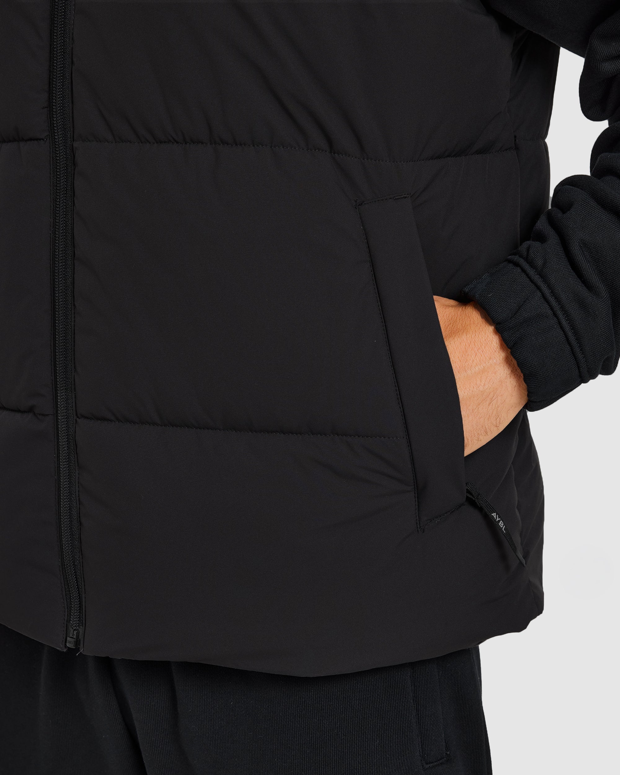 Classic Puffer Gilet - Black
