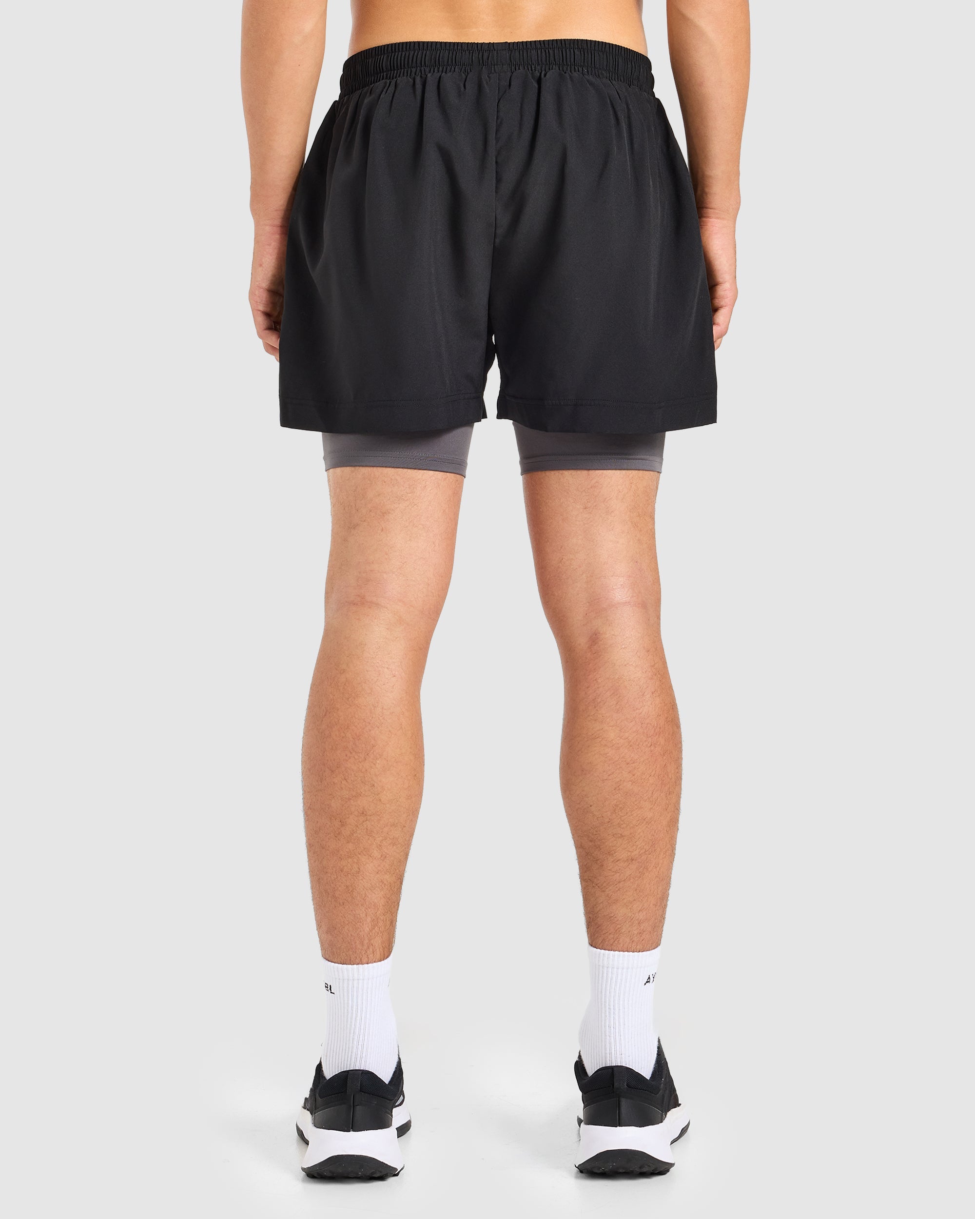 Core 2 in 1 Shorts - Black/Charcoal