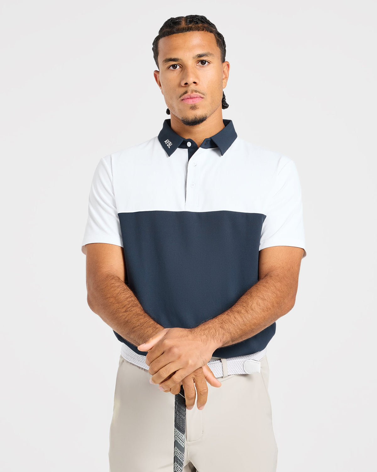 Precision Block Polo - Navy