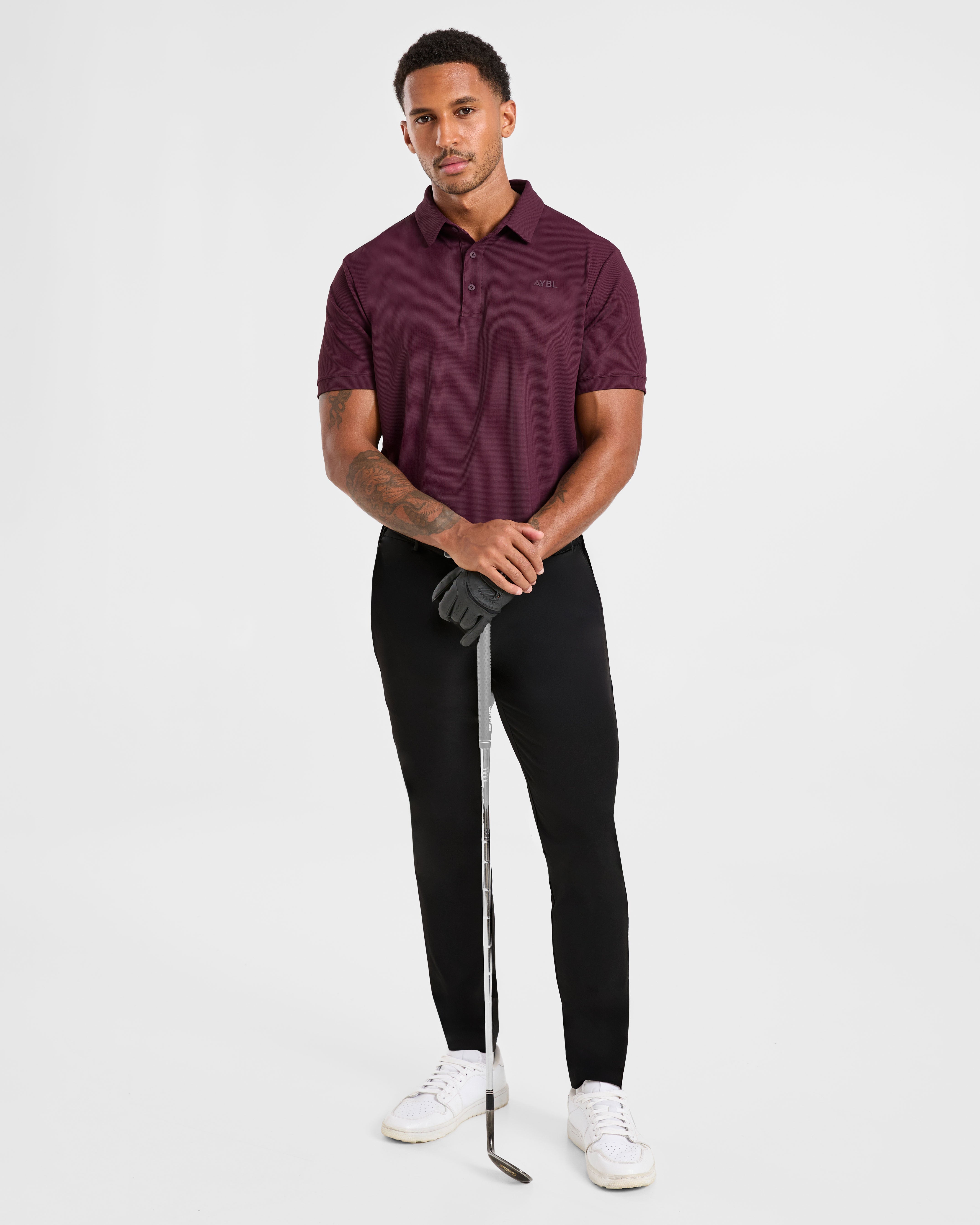 Precision Polo - Plum