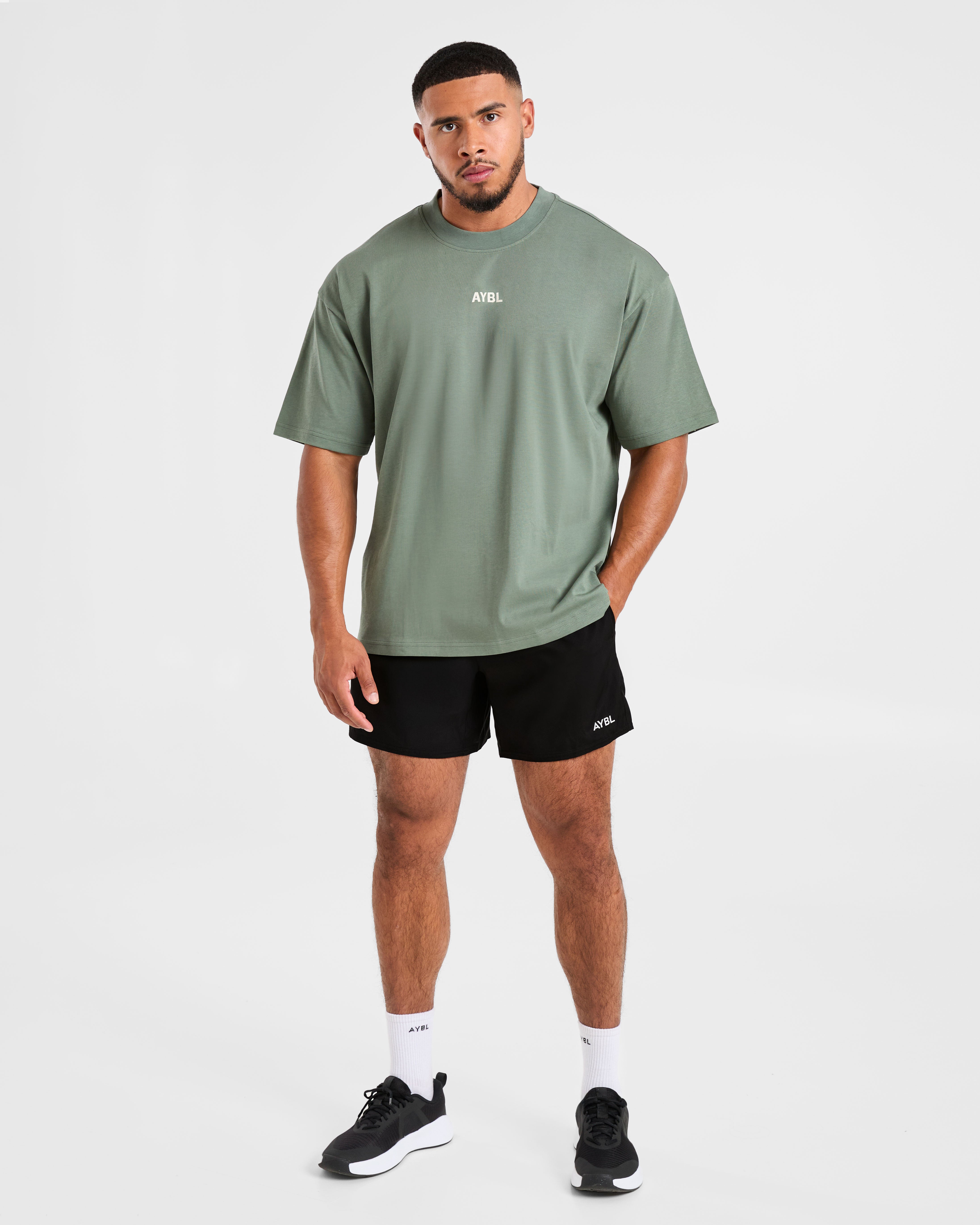 Cam Kissel x Persist Oversized T Shirt - Vintage Sage