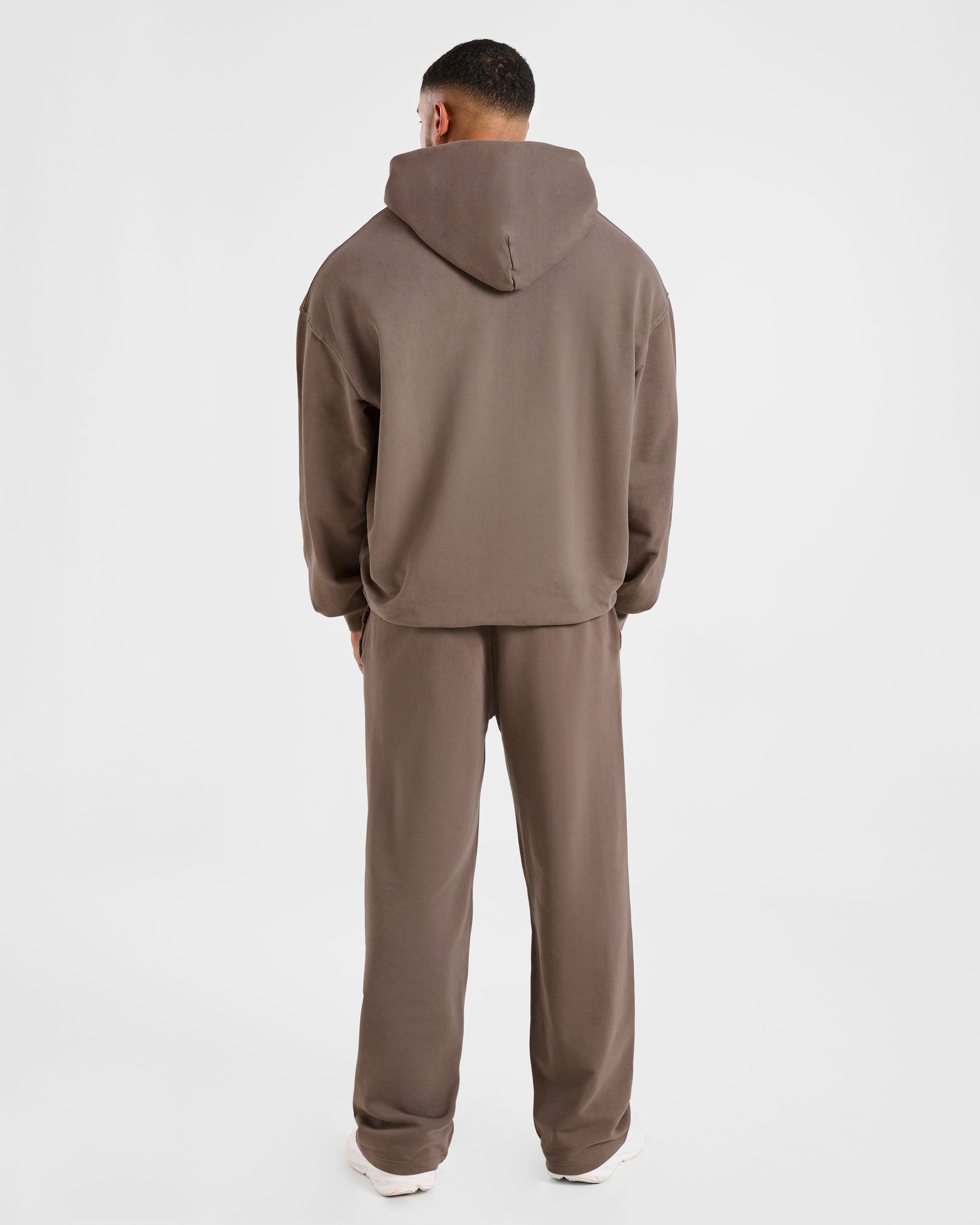 Elite Straight Leg Joggers - Umber Brown