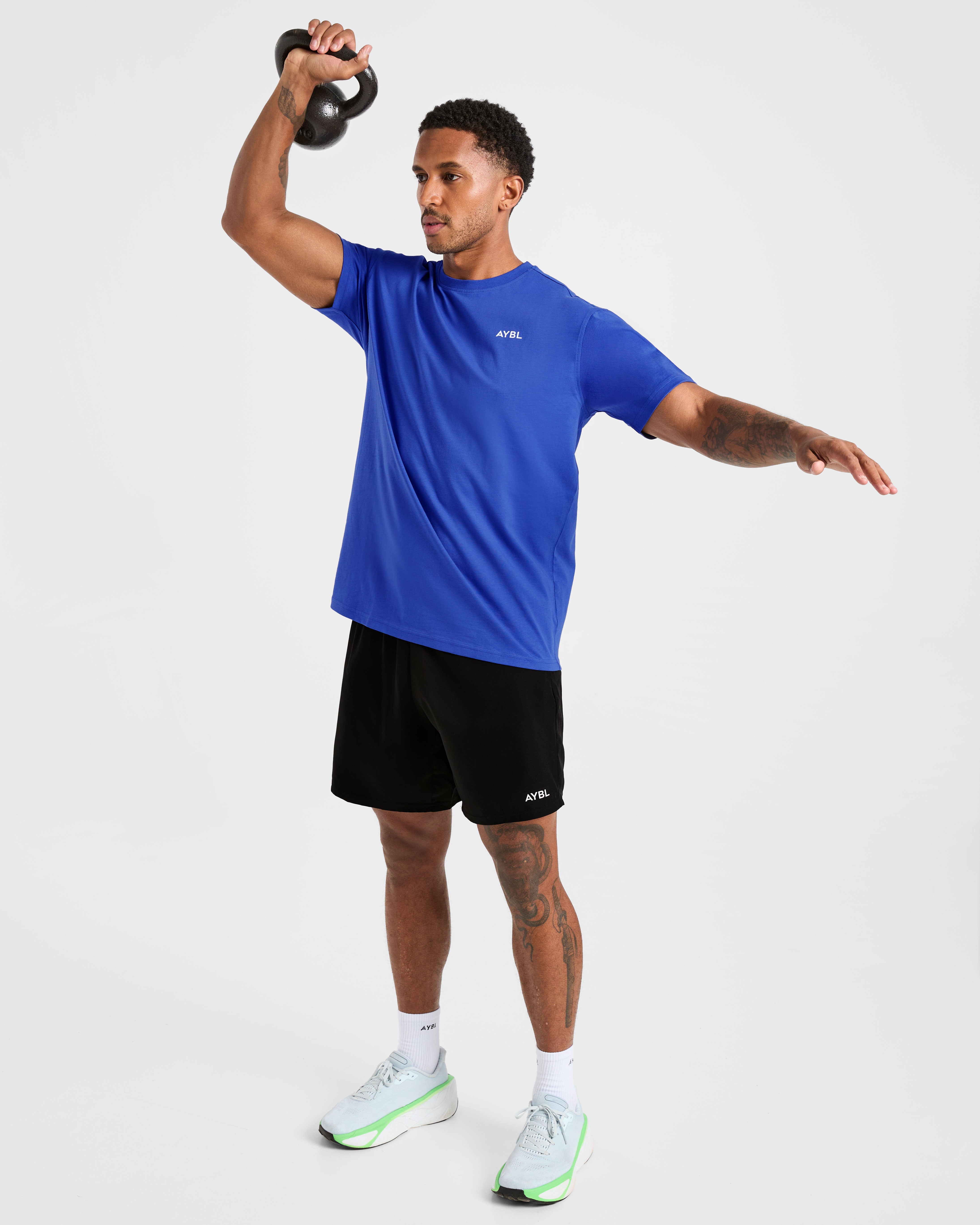 Essential T Shirt - Cobalt Blue