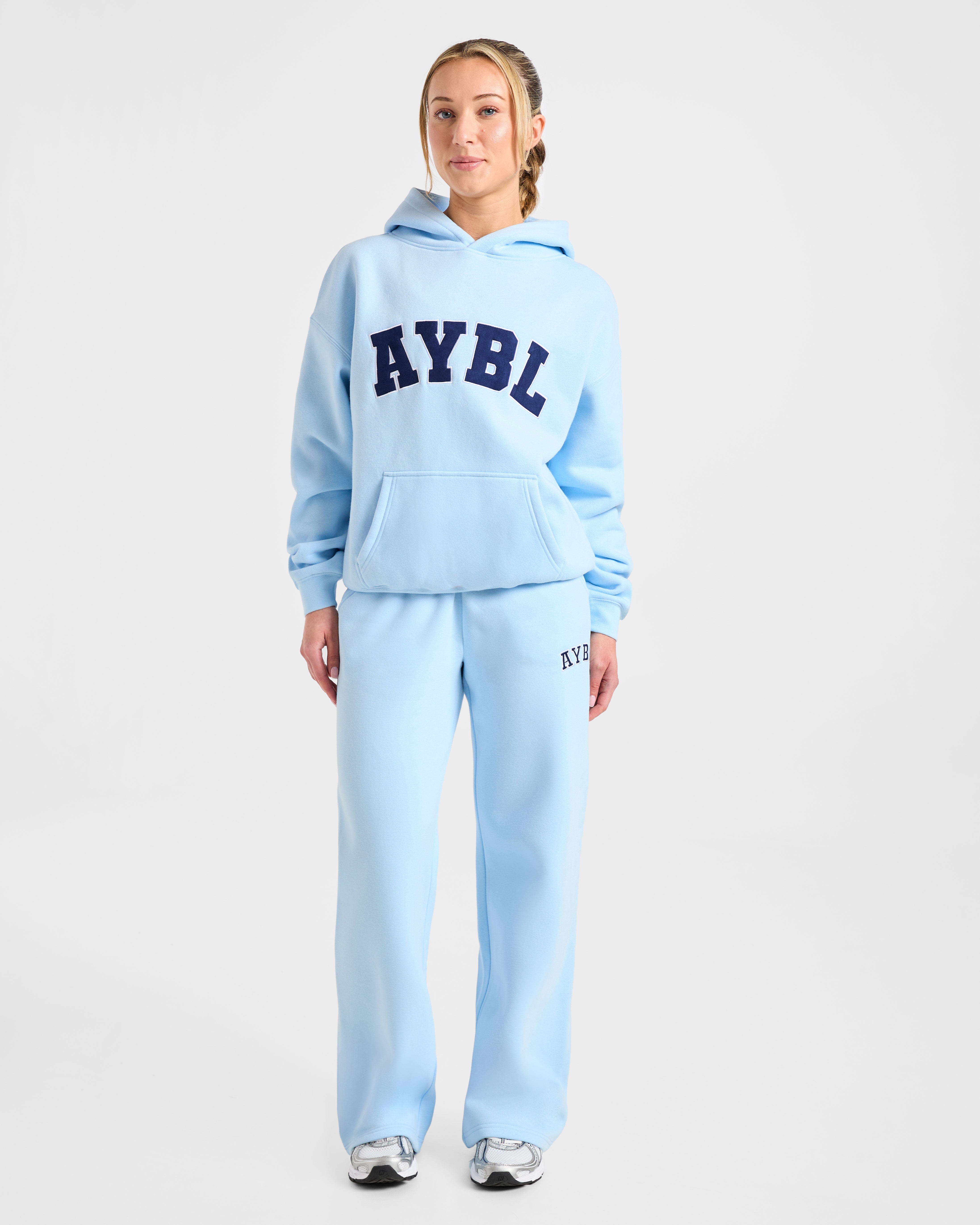 Varsity 2.0 Oversized Hoodie - Blue/Navy