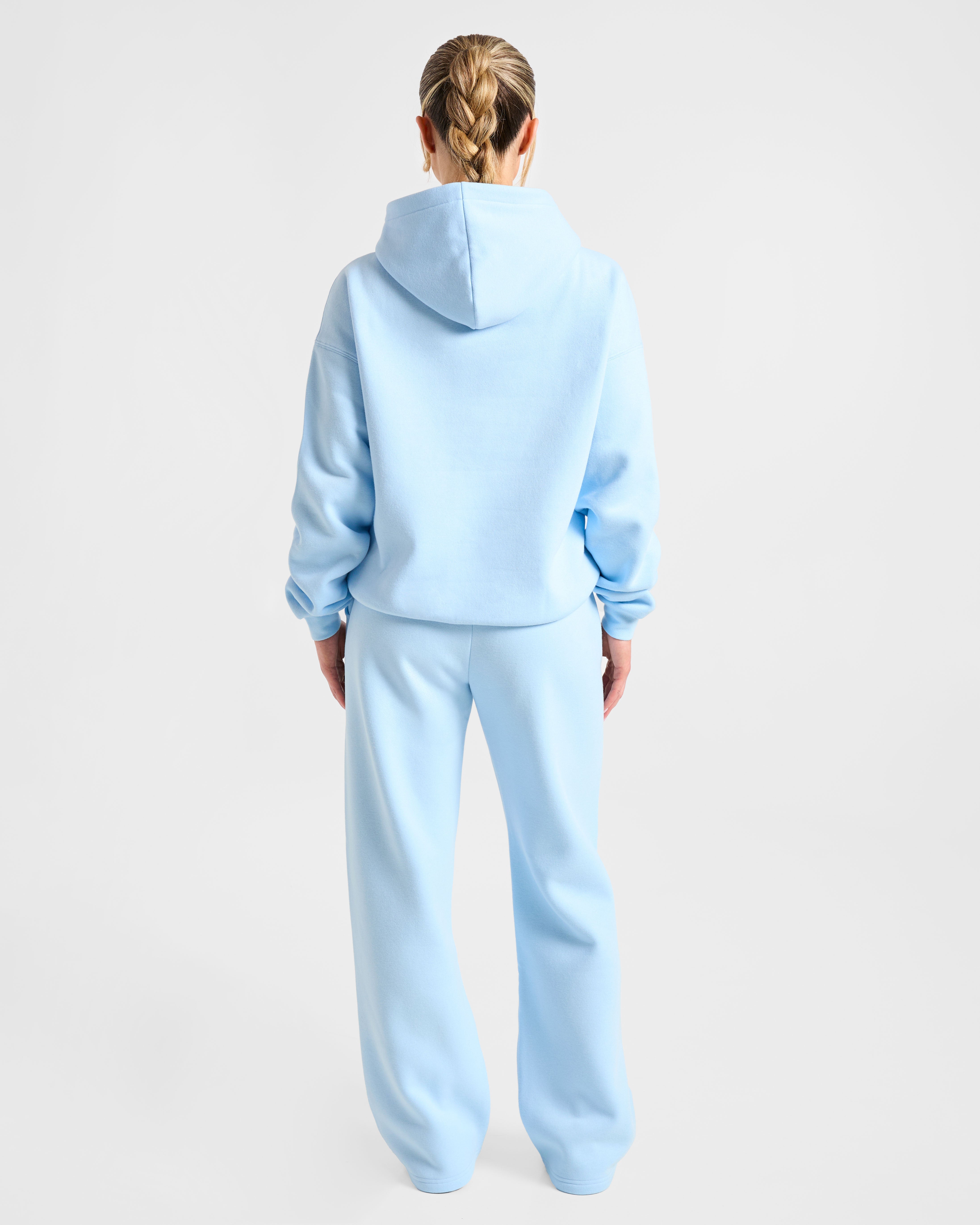 Varsity 2.0 Oversized Straight Leg Joggers - Blue/Navy