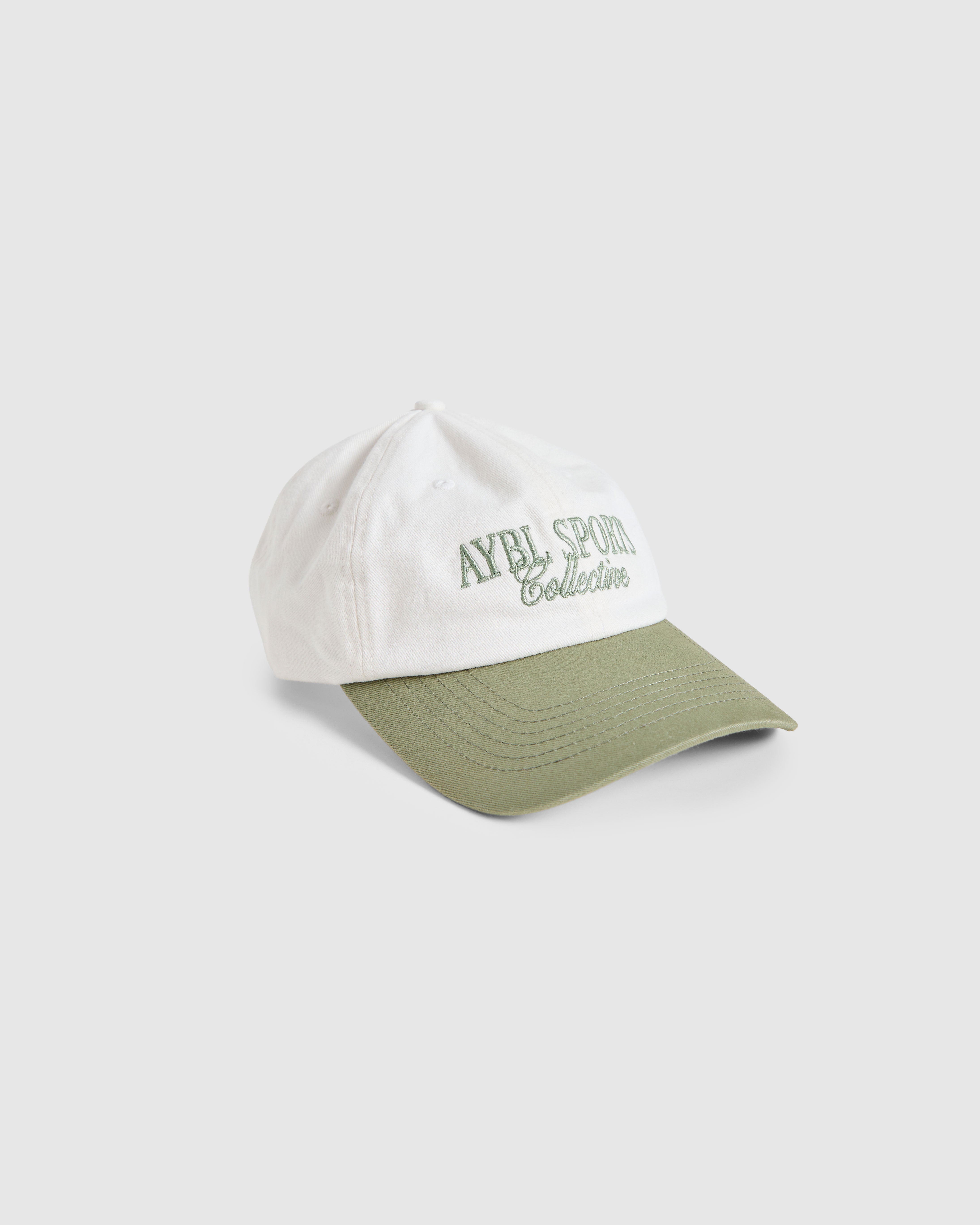 Sports Collective Cap - Off White/Green