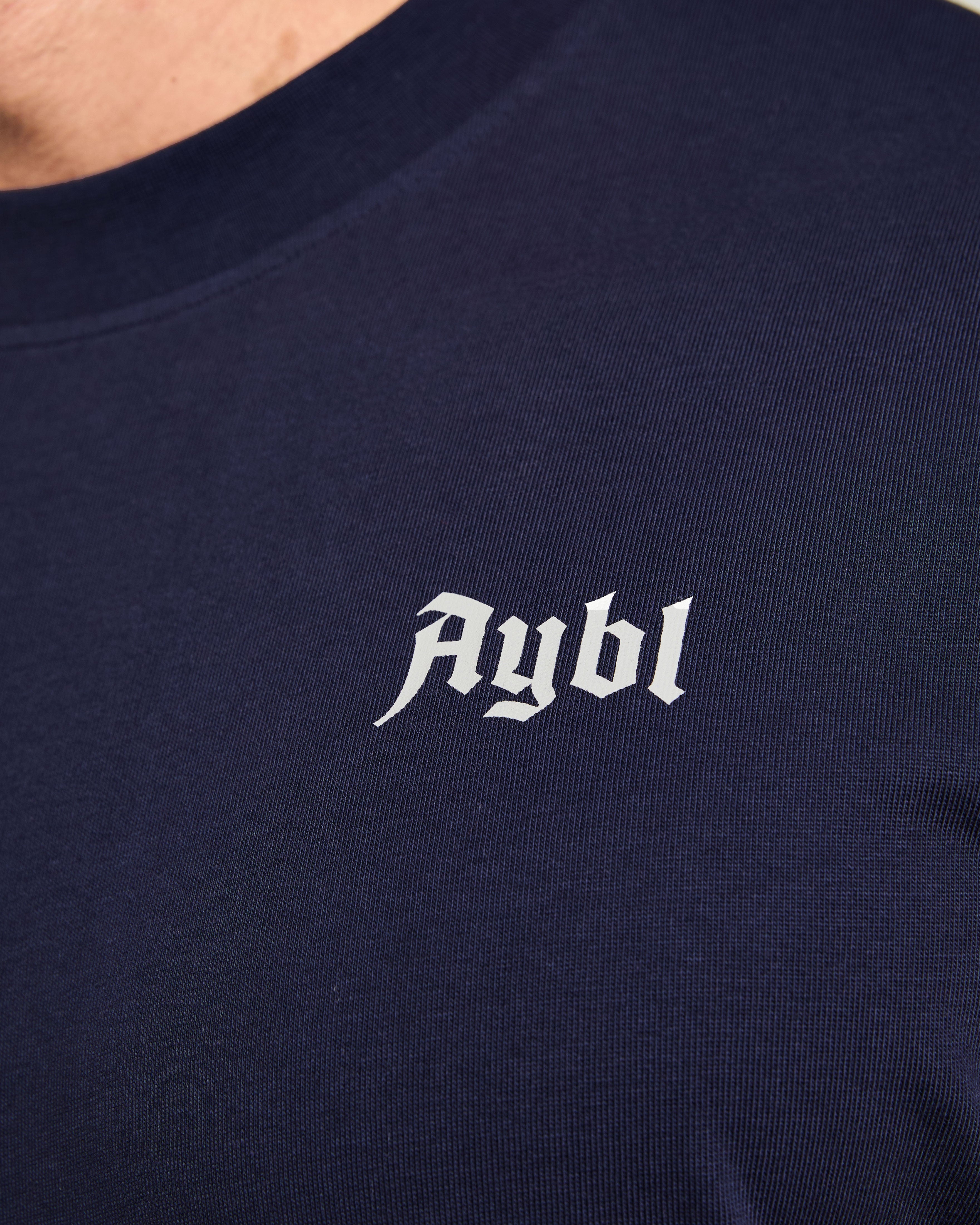 Built for Lifters Oversized T Shirt - Navy