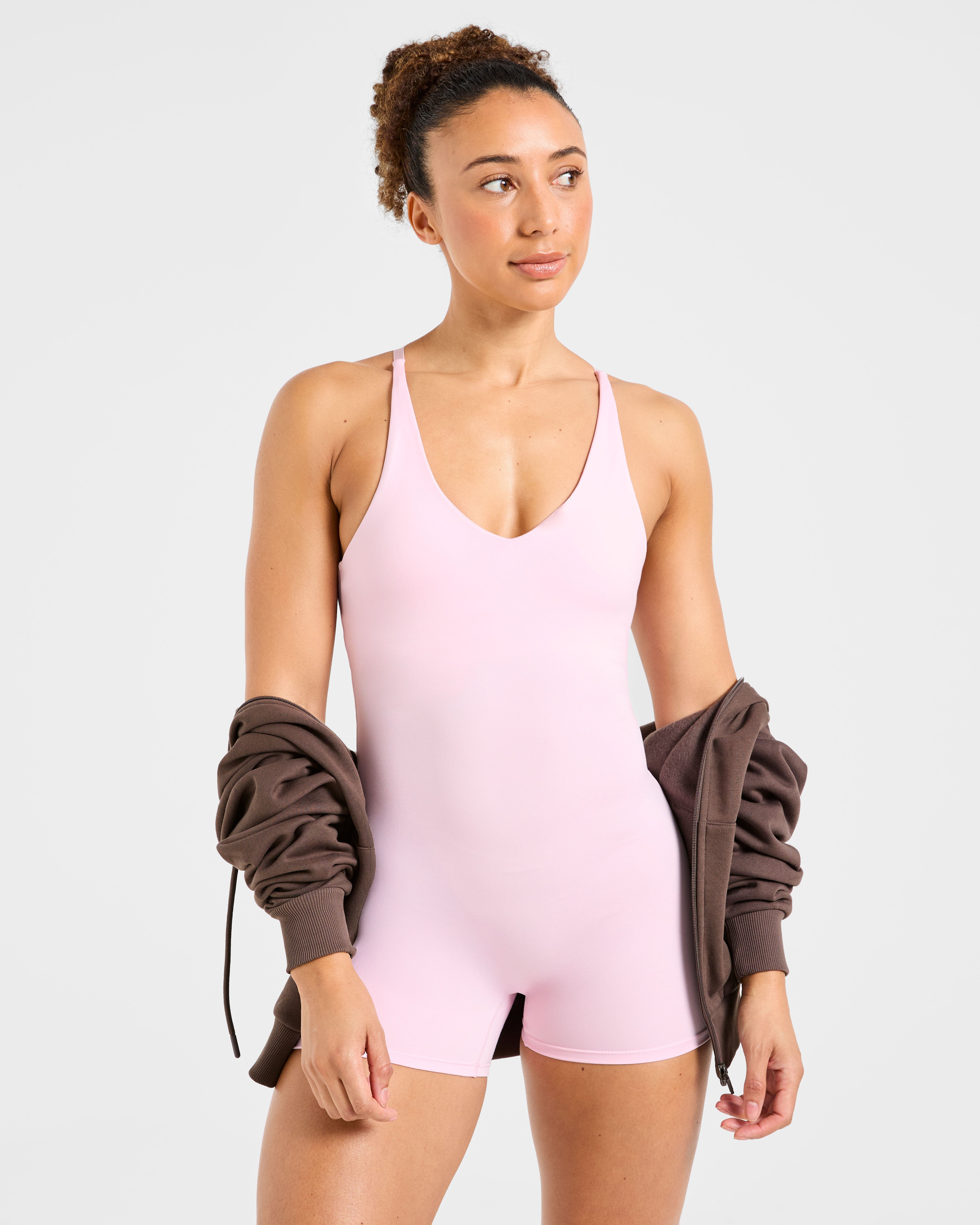 Staple Shorts All In One - Pastel Pink