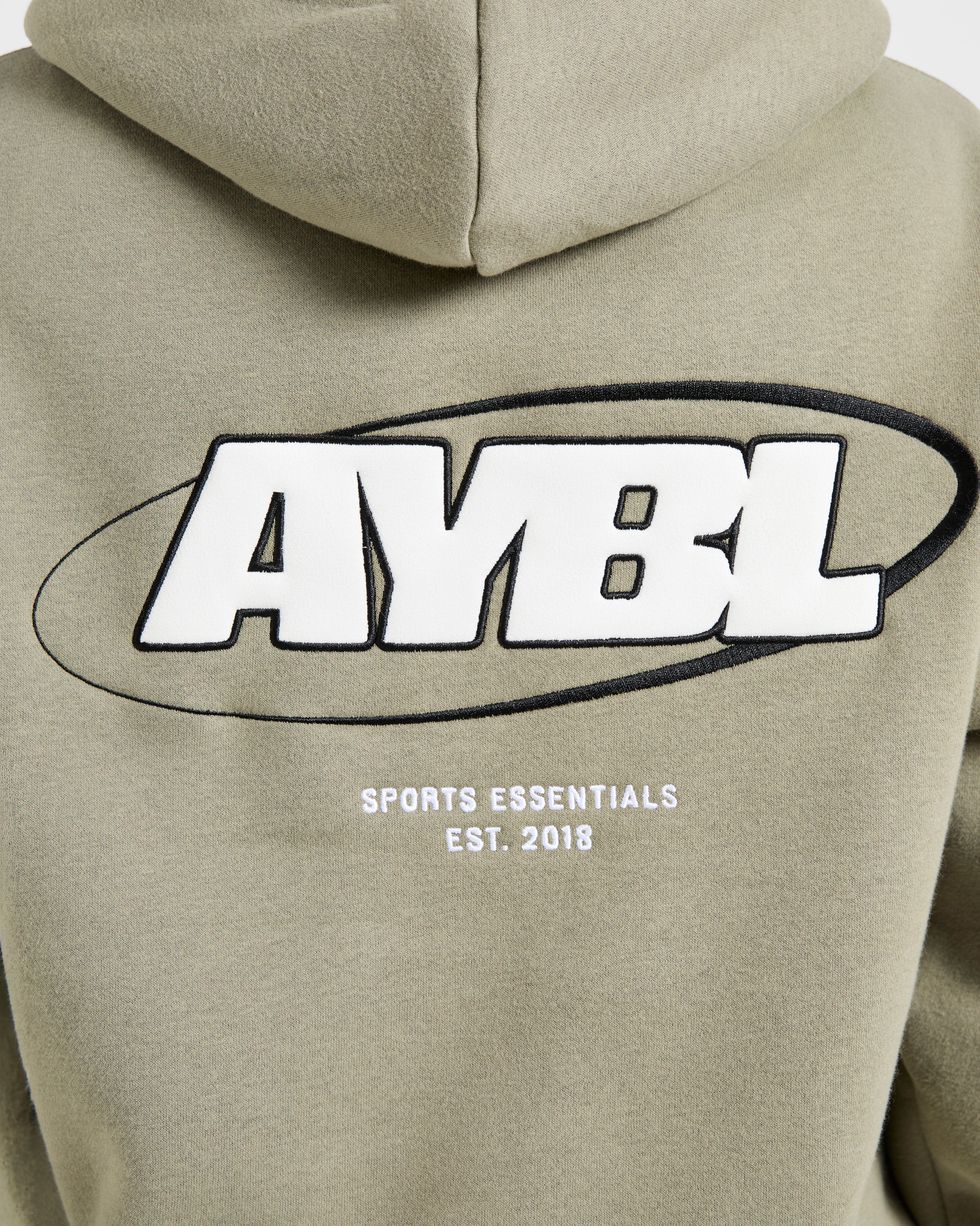 Sports Essentials Oversized Hoodie - Muted Olive