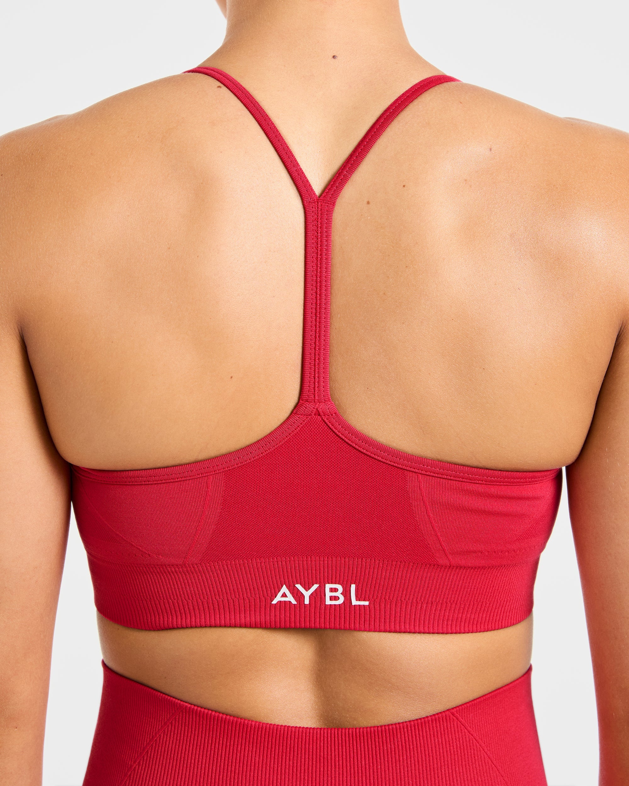 Empower Seamless Sports Bra - Red