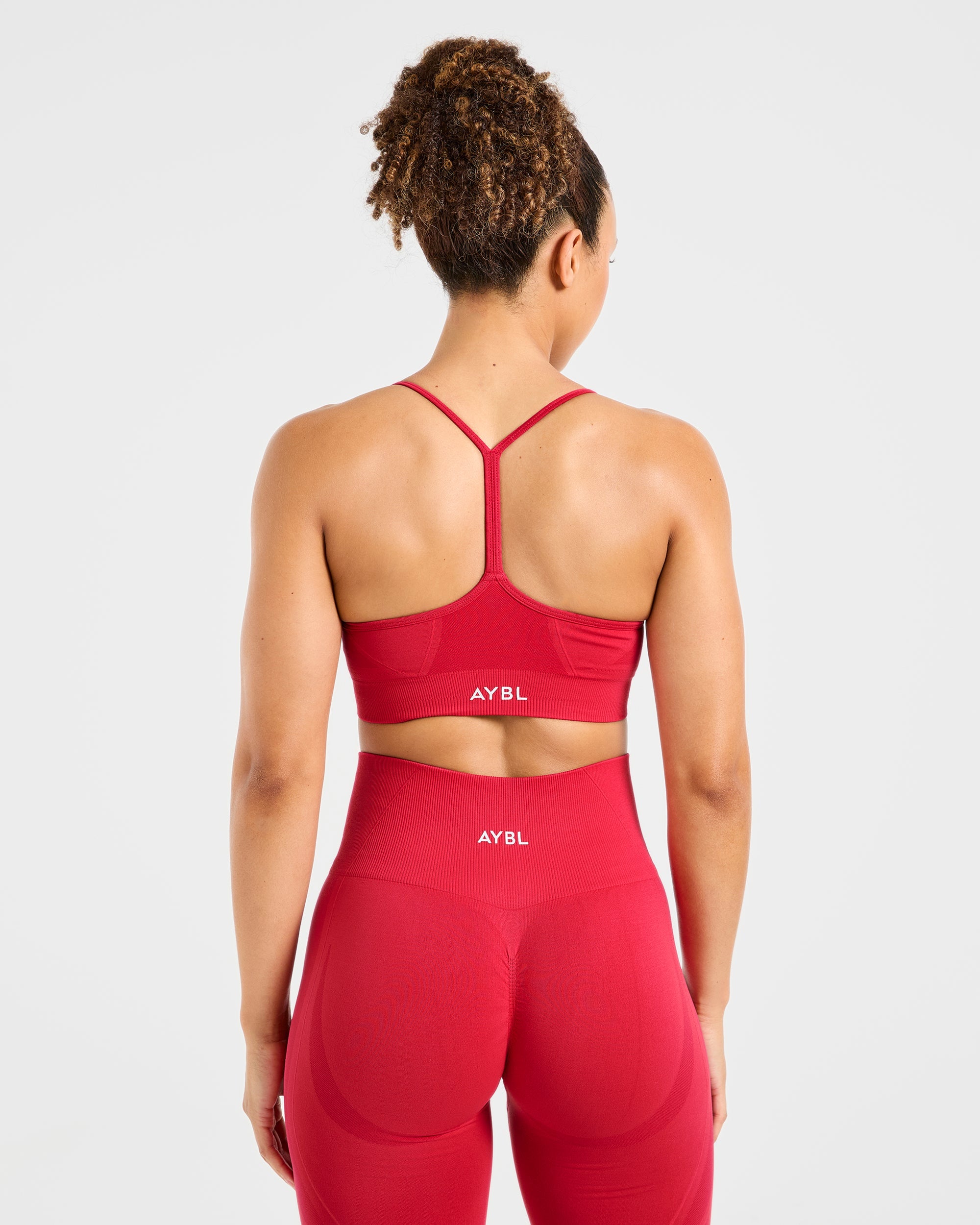 Empower Seamless Sports Bra - Red