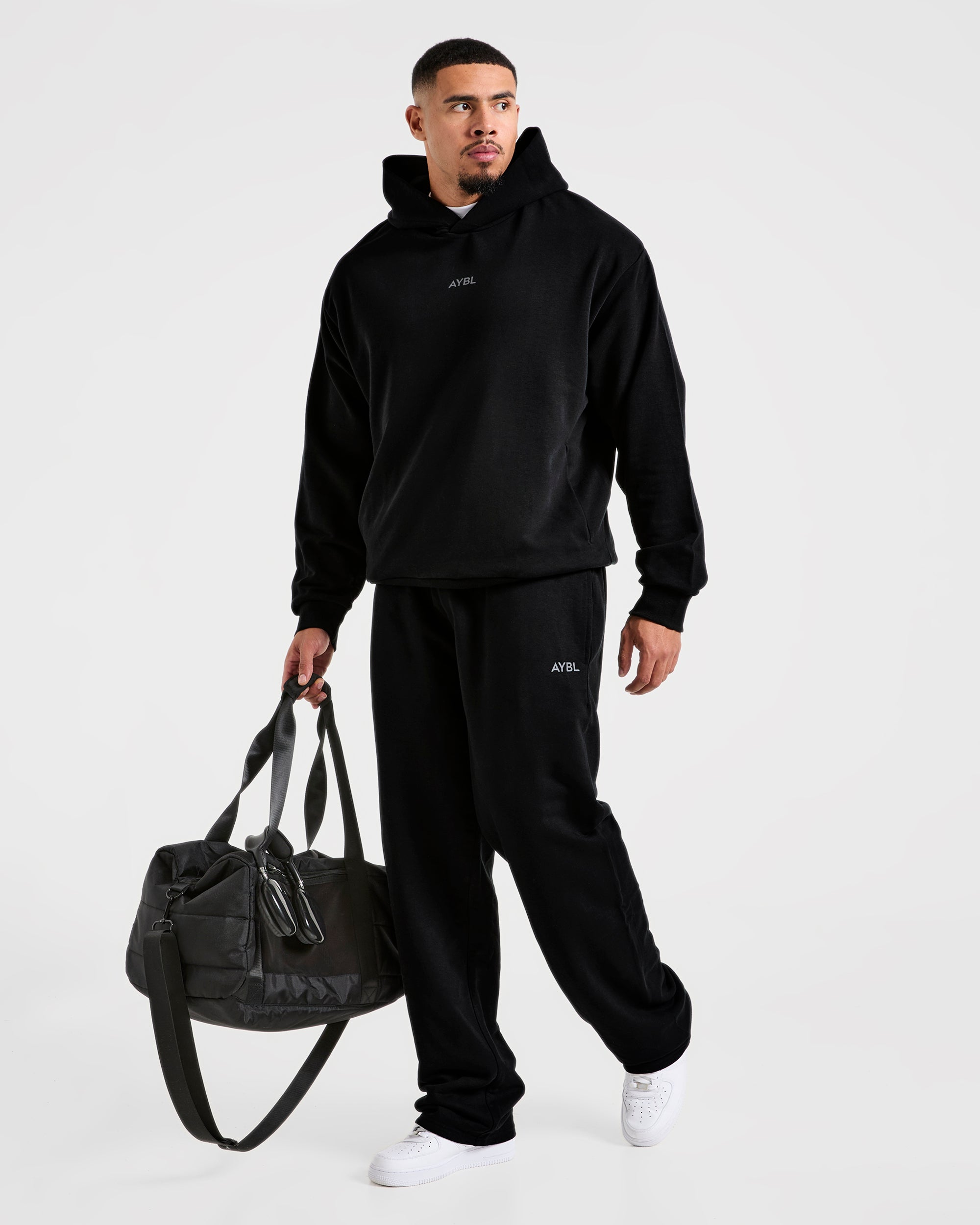 Craft Oversized Hoodie - Black