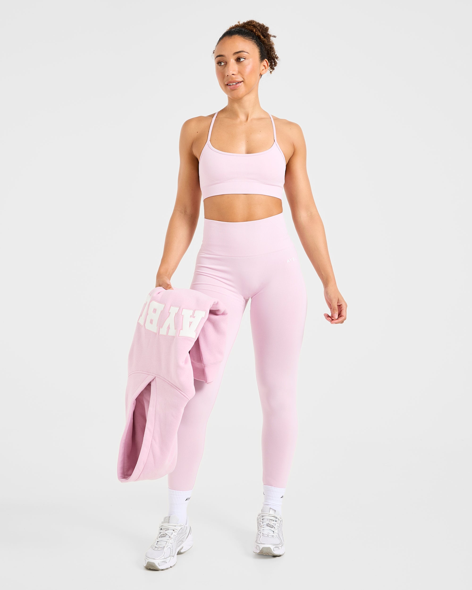 Empower Seamless Sports Bra - Iced Pink