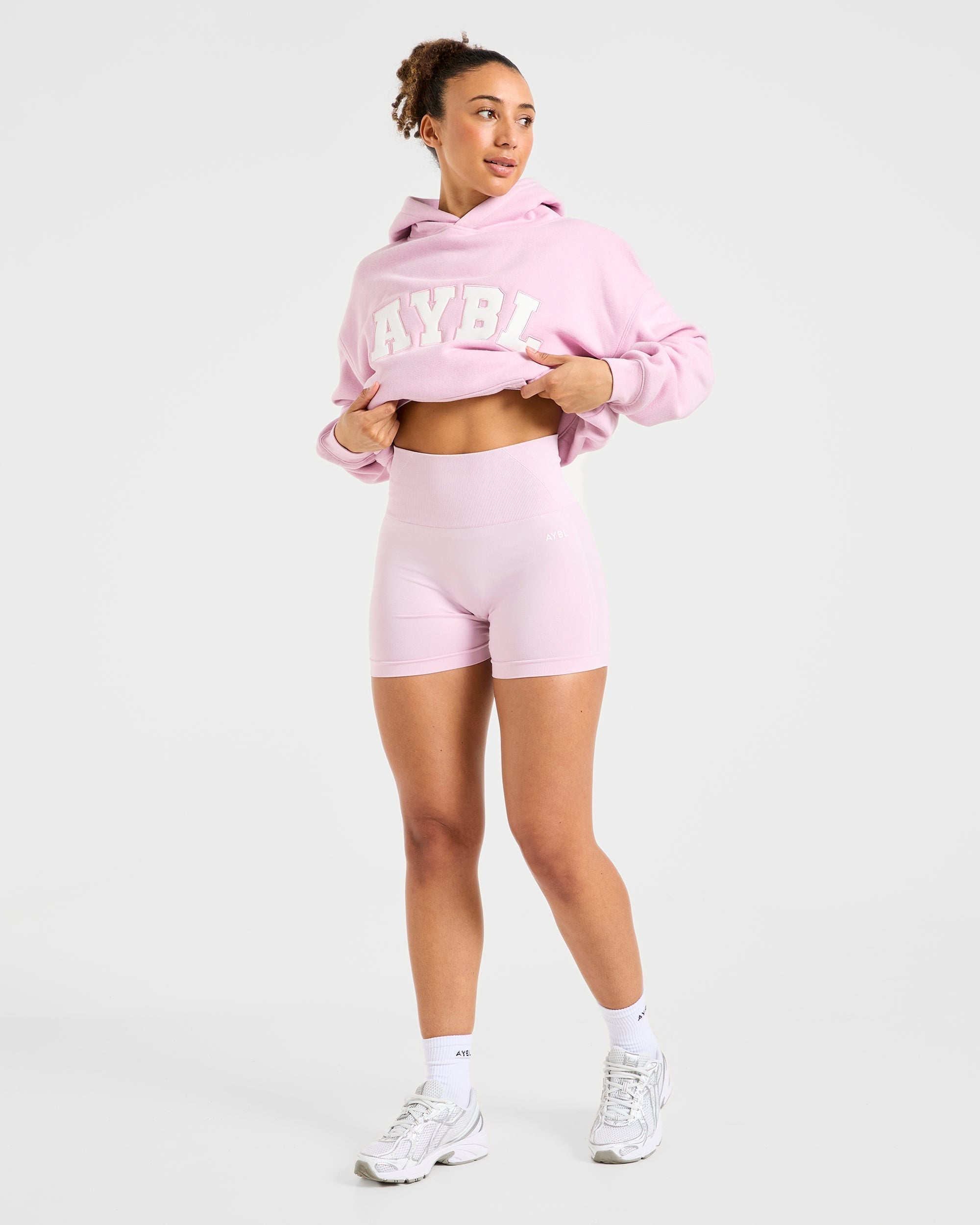 Empower Seamless Shorts - Iced Pink