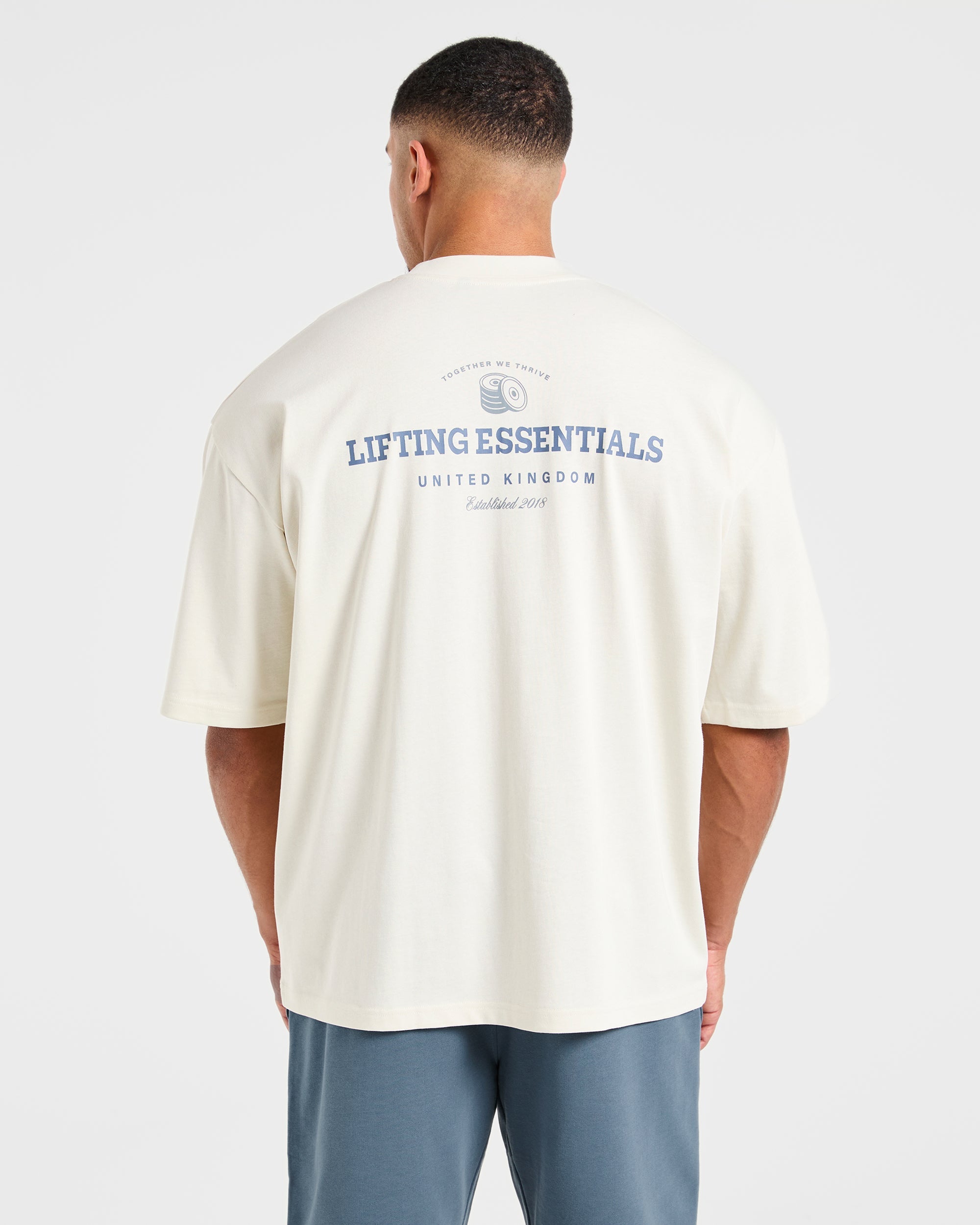 Apex Lifting Essentials Oversized T Shirt - White