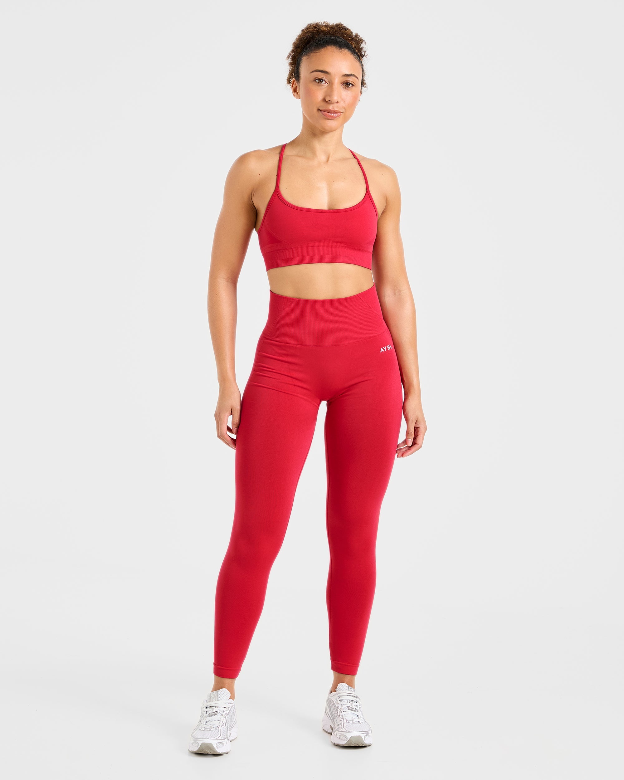 Empower Seamless Sports Bra - Red