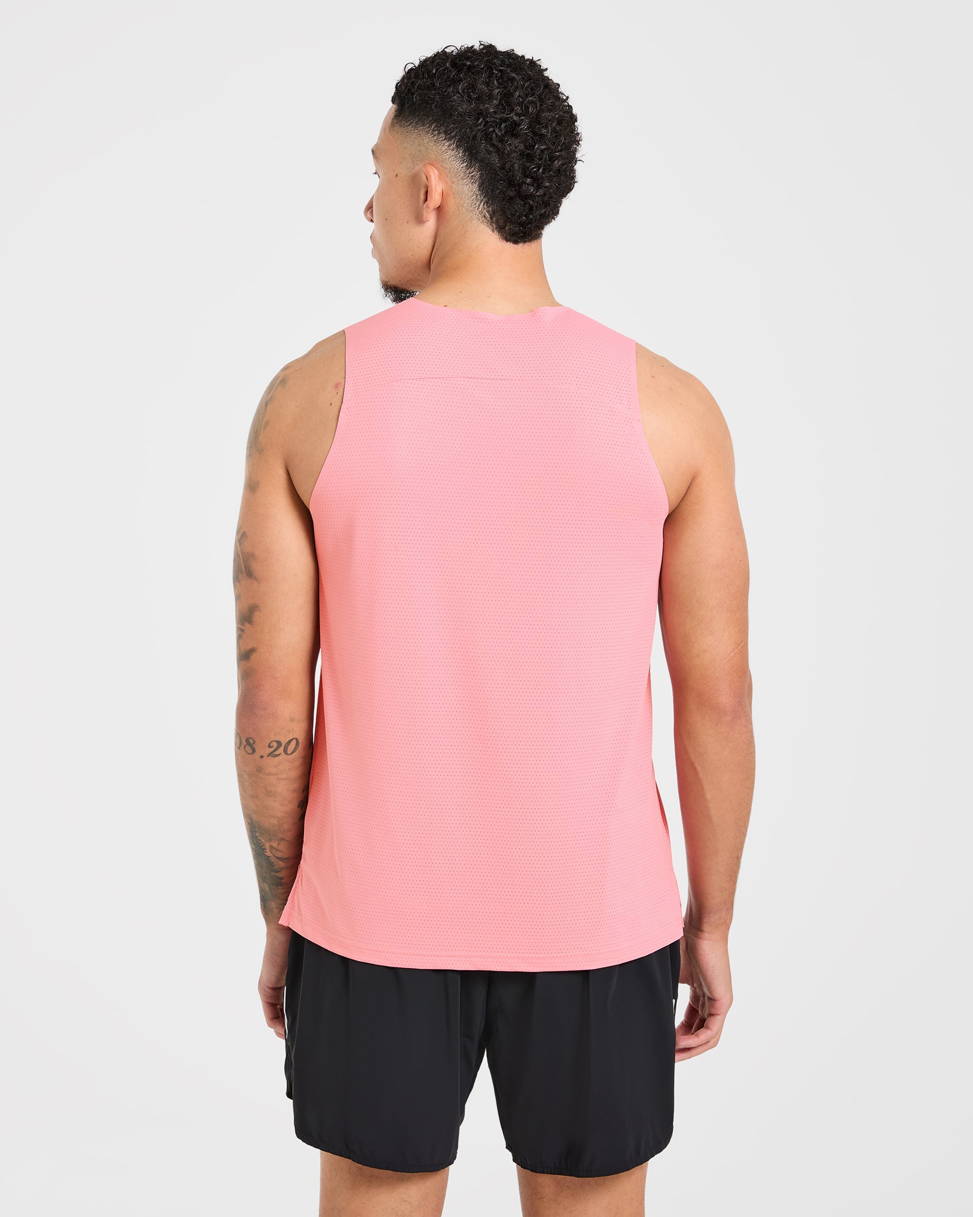 Run Loose Tank - Pastel Coral