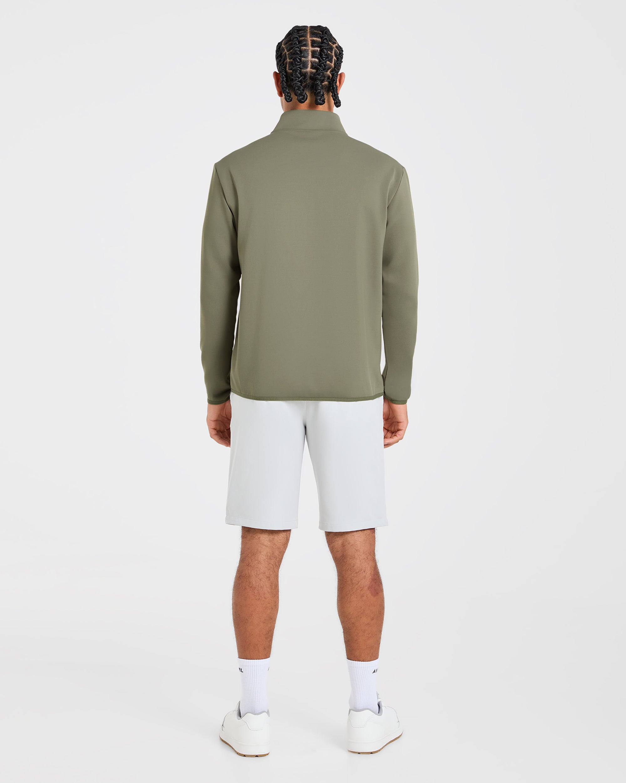 Precision 1/4 Zip Pullover - Deep Sage