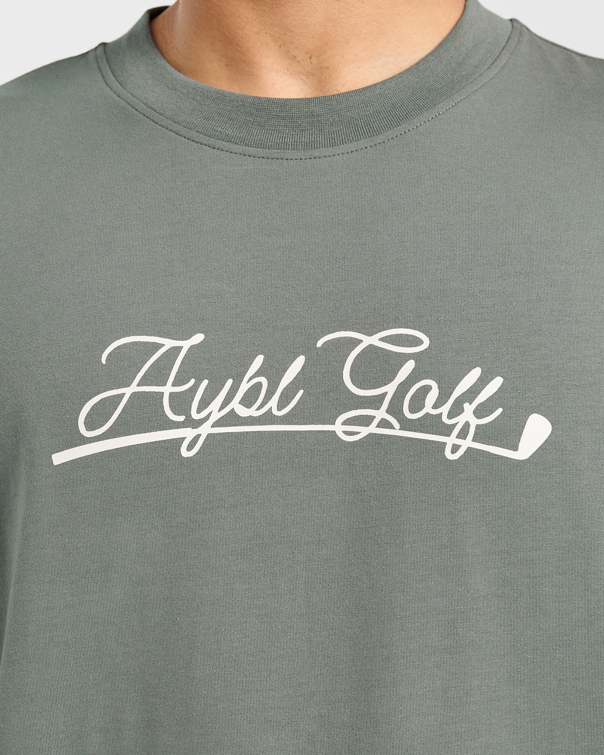 Golf Club T Shirt - Hillside Green