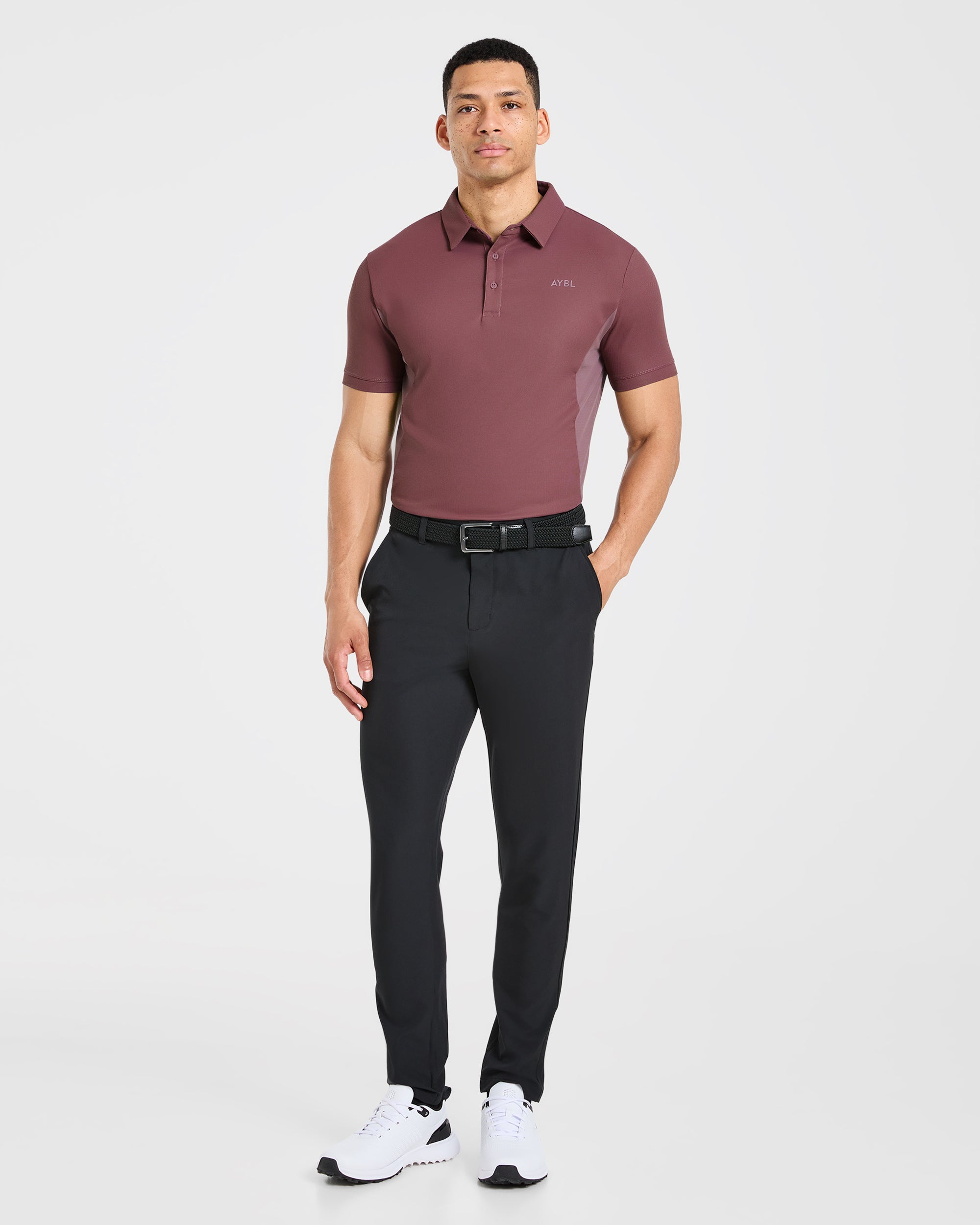 Edge Polo - Burgundy