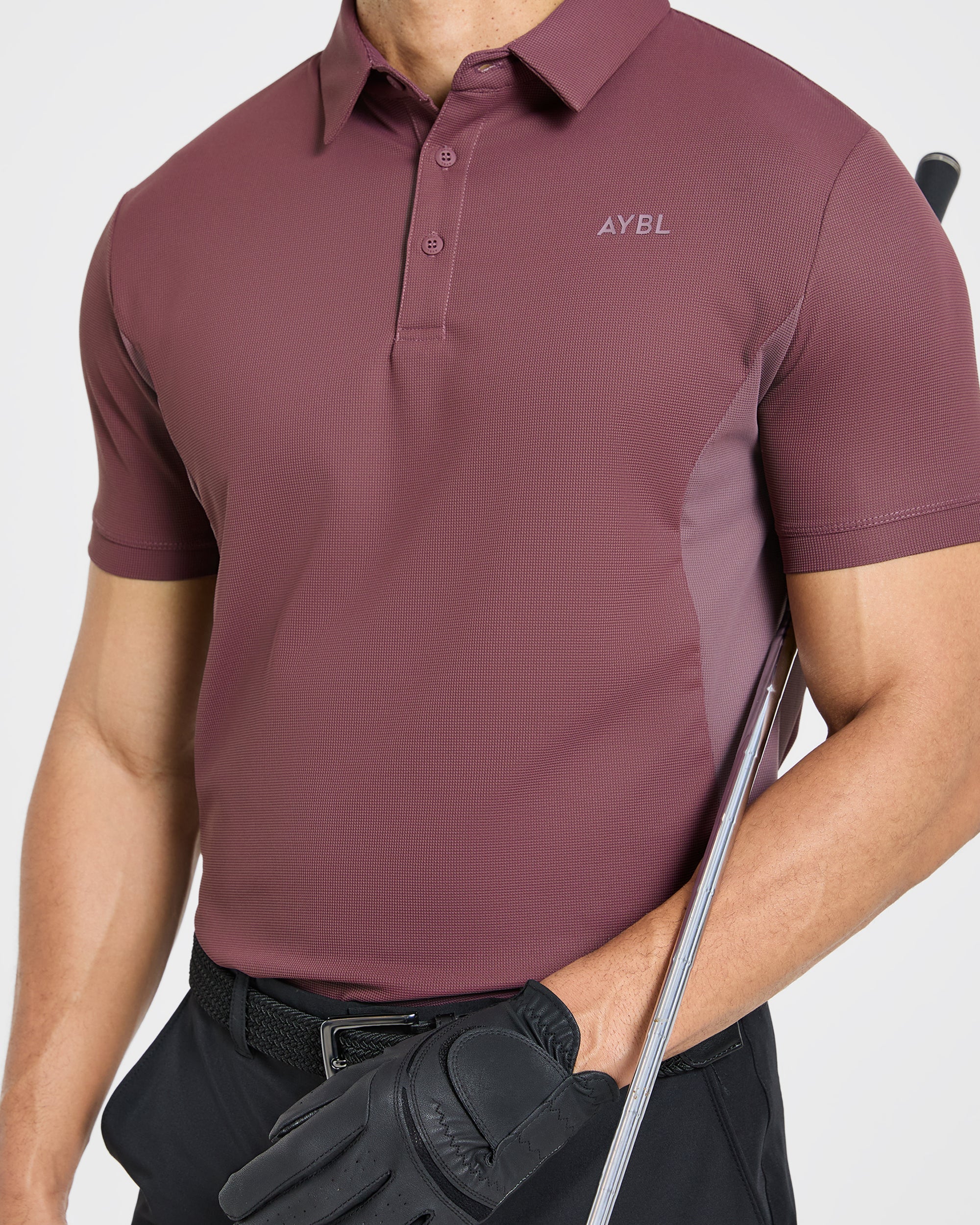 Edge Polo - Burgundy