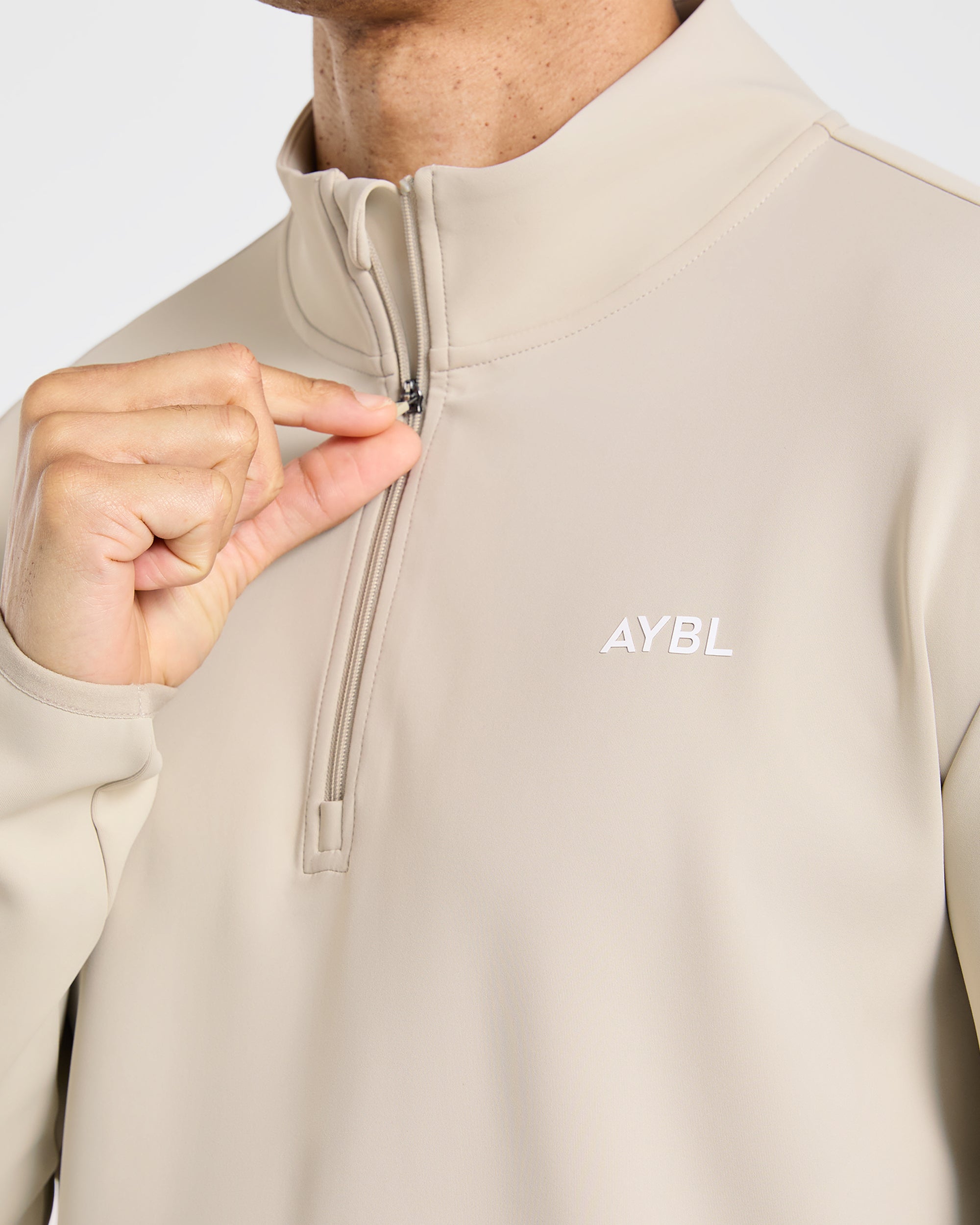 Precision 1/4 Zip Pullover - Sand
