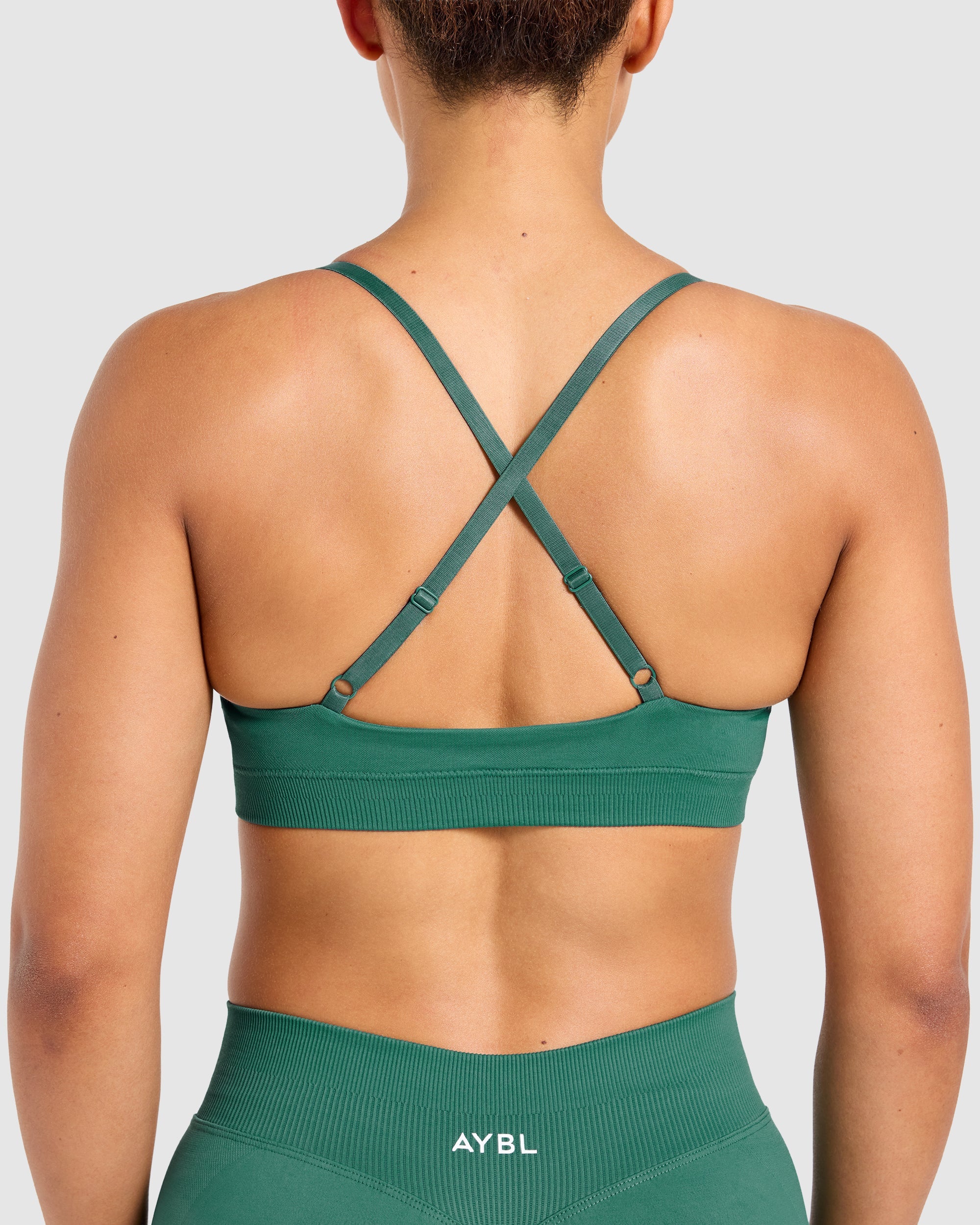 Enhance Seamless Sports Bra - Evergreen