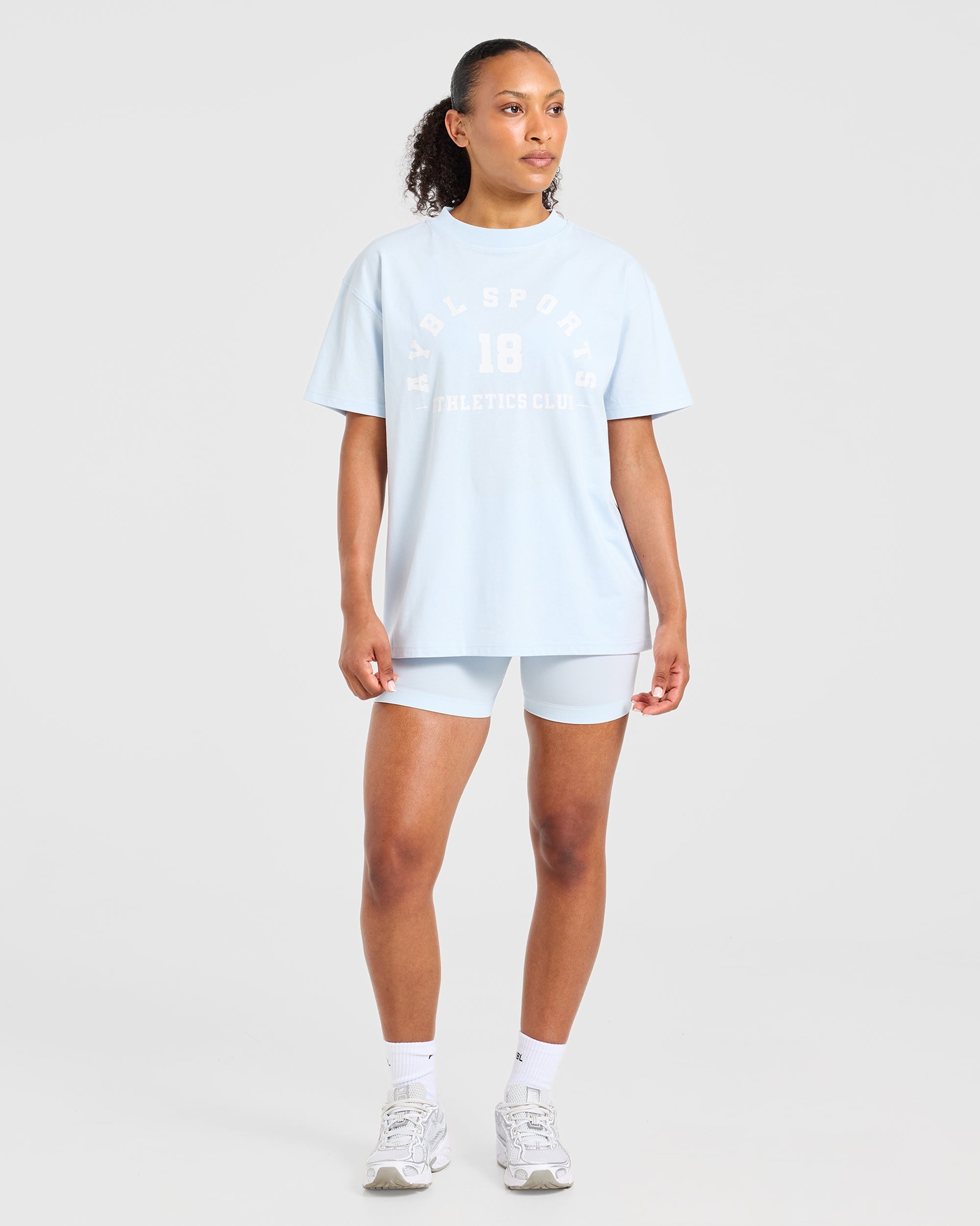 AYBL Sports 18 Oversized T Shirt - Iced Blue