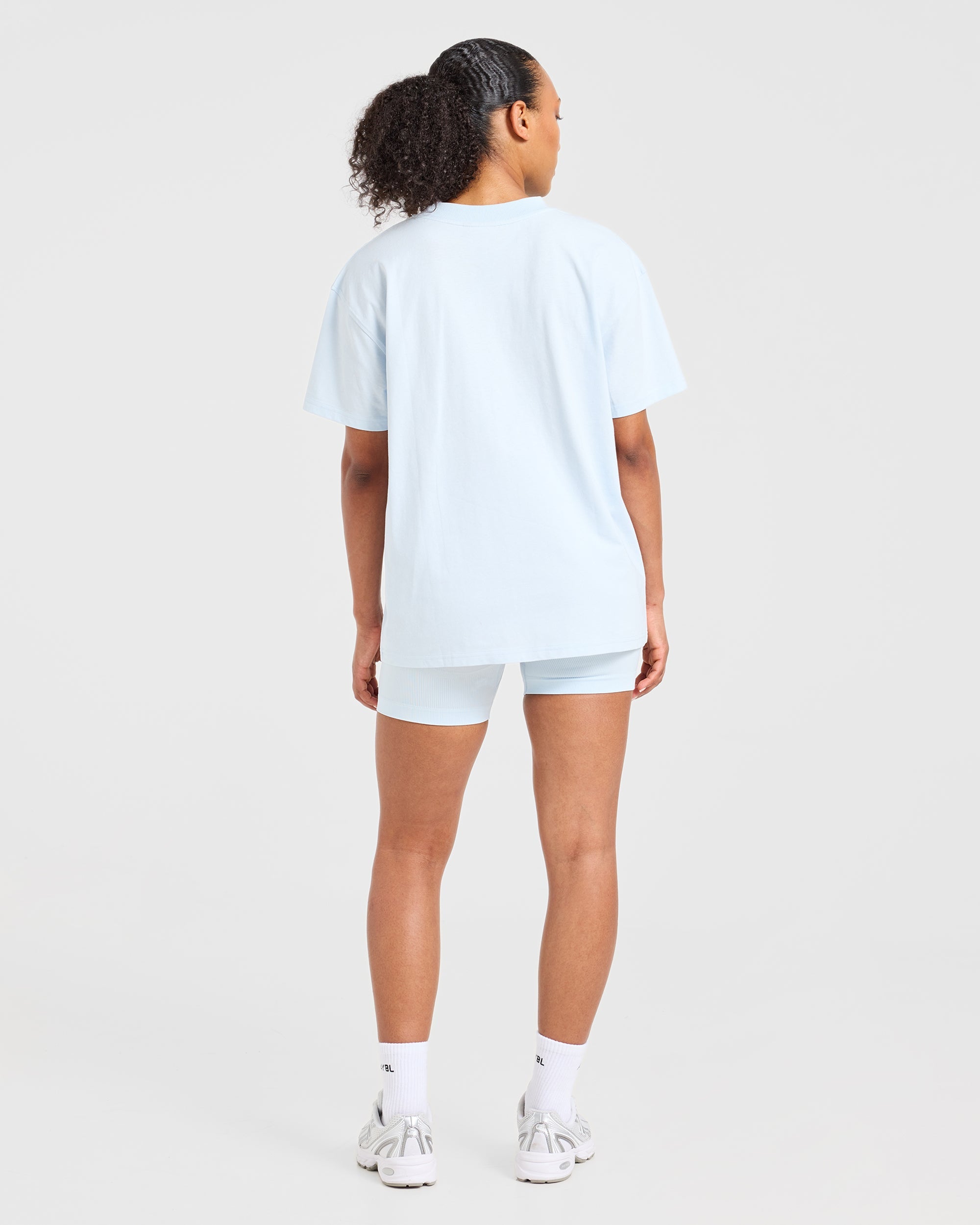 AYBL Sports 18 Oversized T Shirt - Iced Blue