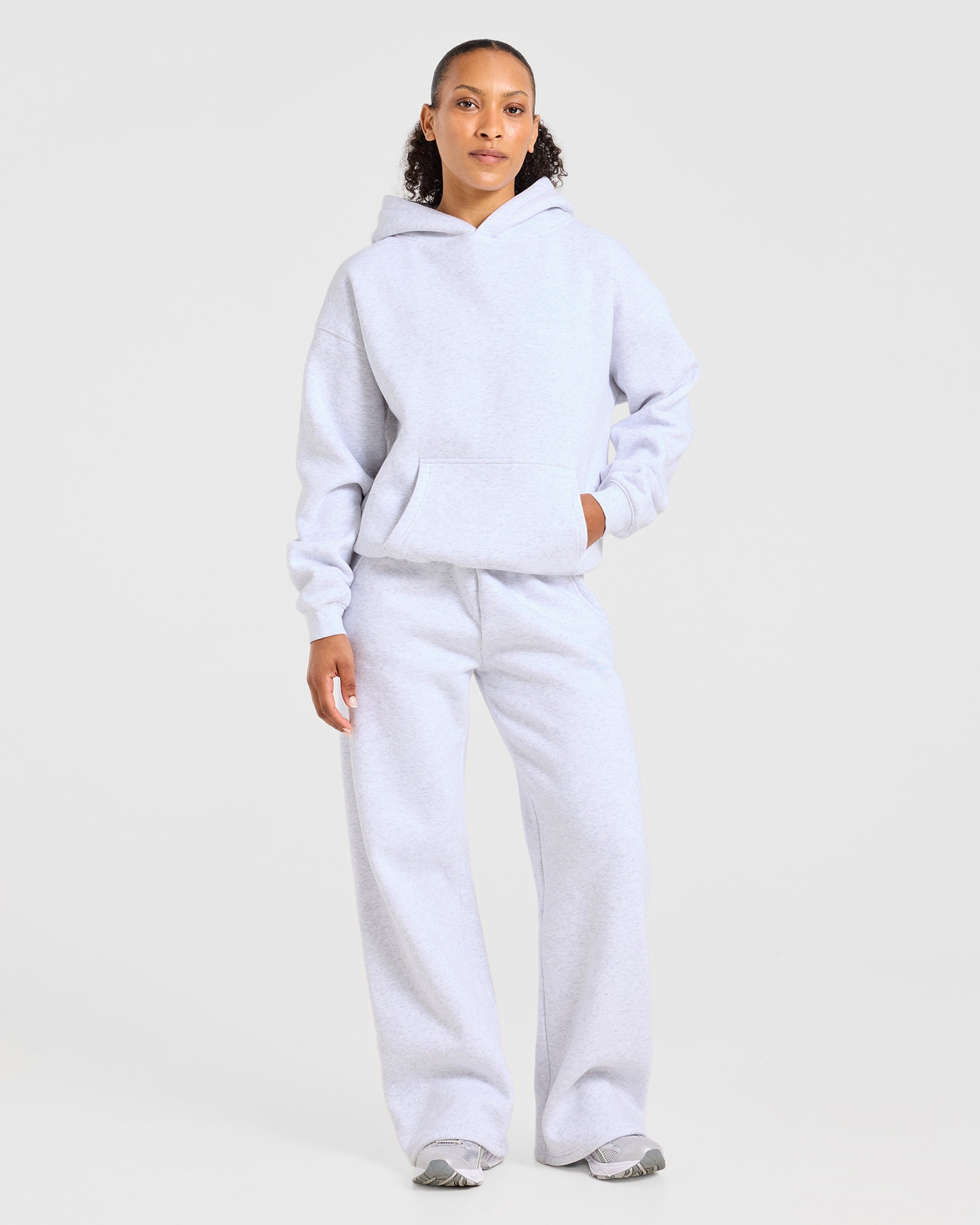 AYBL Sports 18 Oversized Hoodie - Heather Grey
