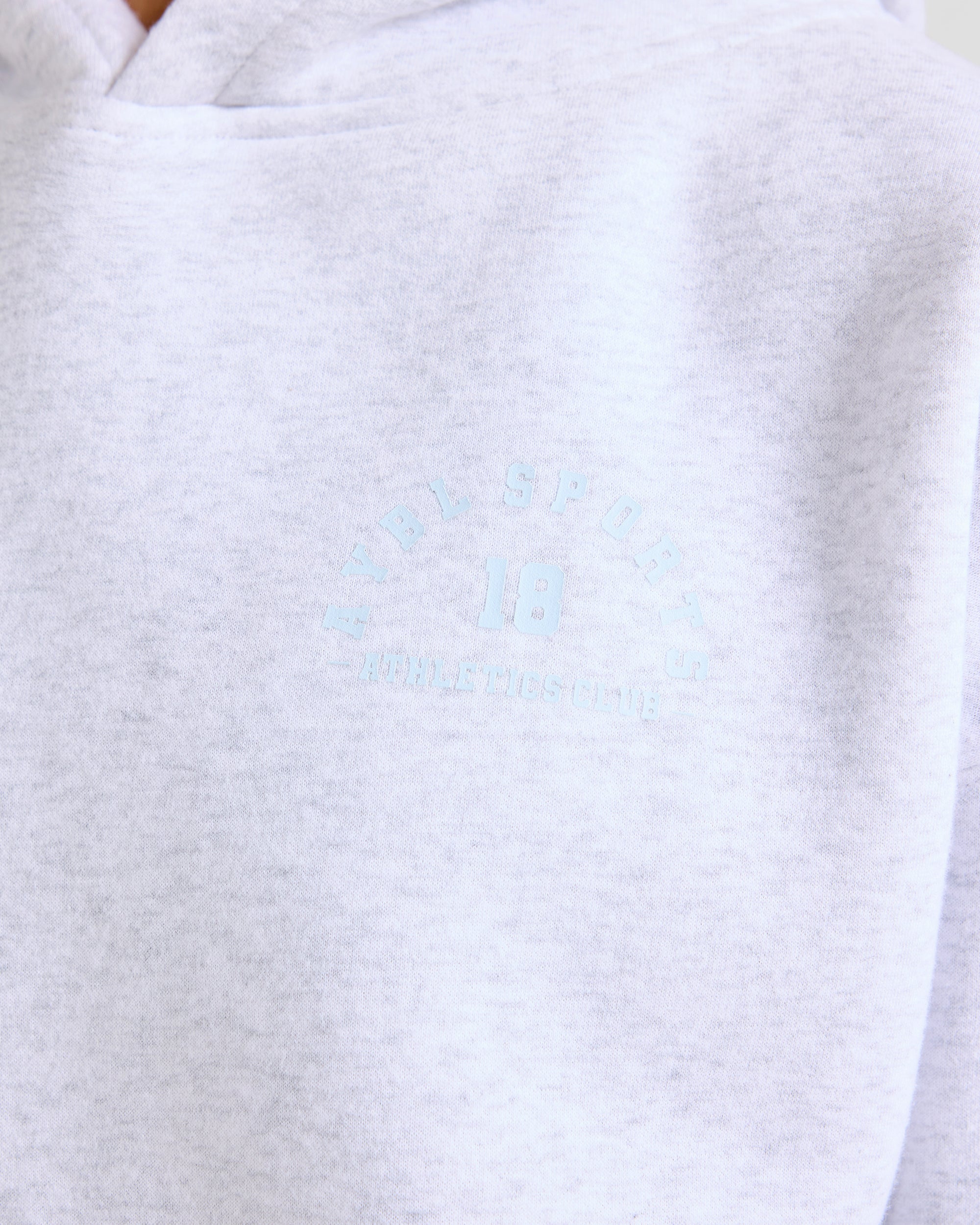 AYBL Sports 18 Oversized Hoodie - Heather Grey
