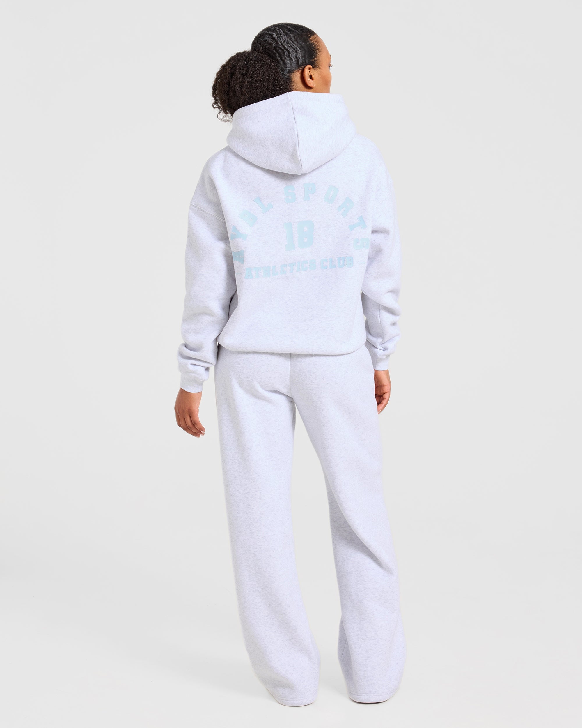 AYBL Sports 18 Oversized Hoodie - Heather Grey