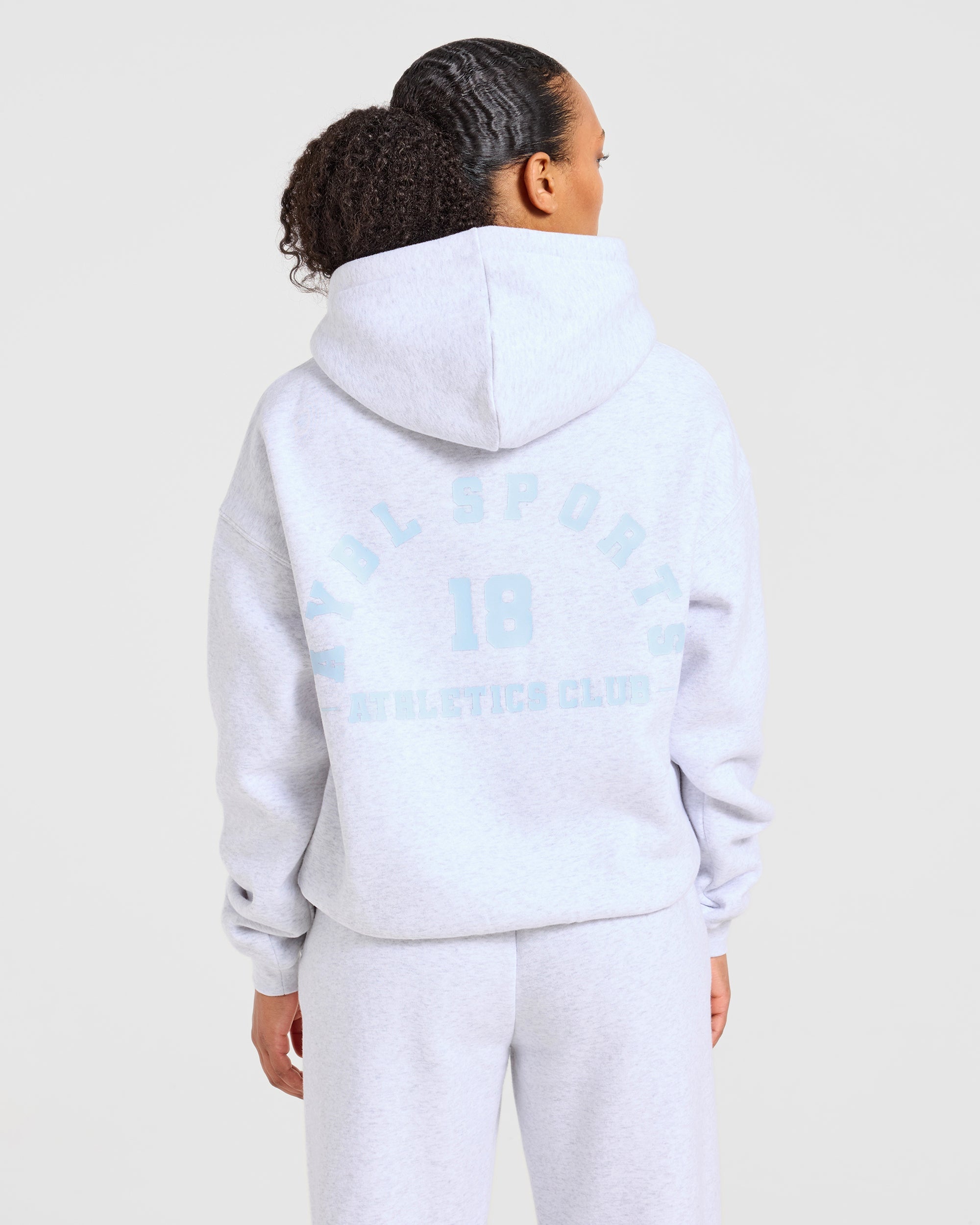 AYBL Sports 18 Oversized Hoodie - Heather Grey