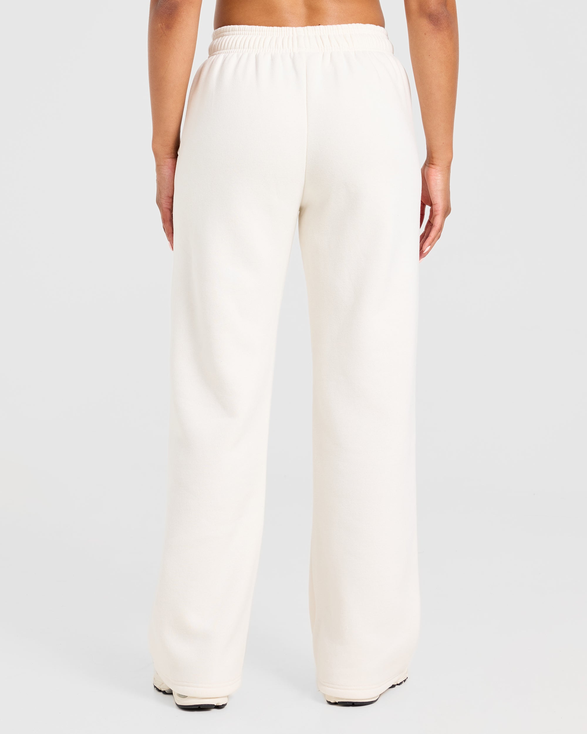 AYBL Sports 18 Oversized Straight Leg Joggers - Off White