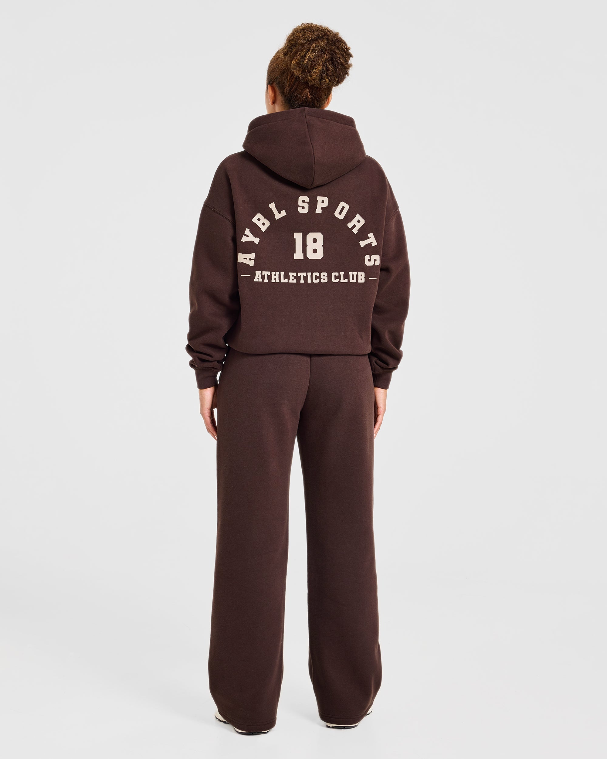 AYBL Sports 18 Oversized Hoodie - Cocoa Brown