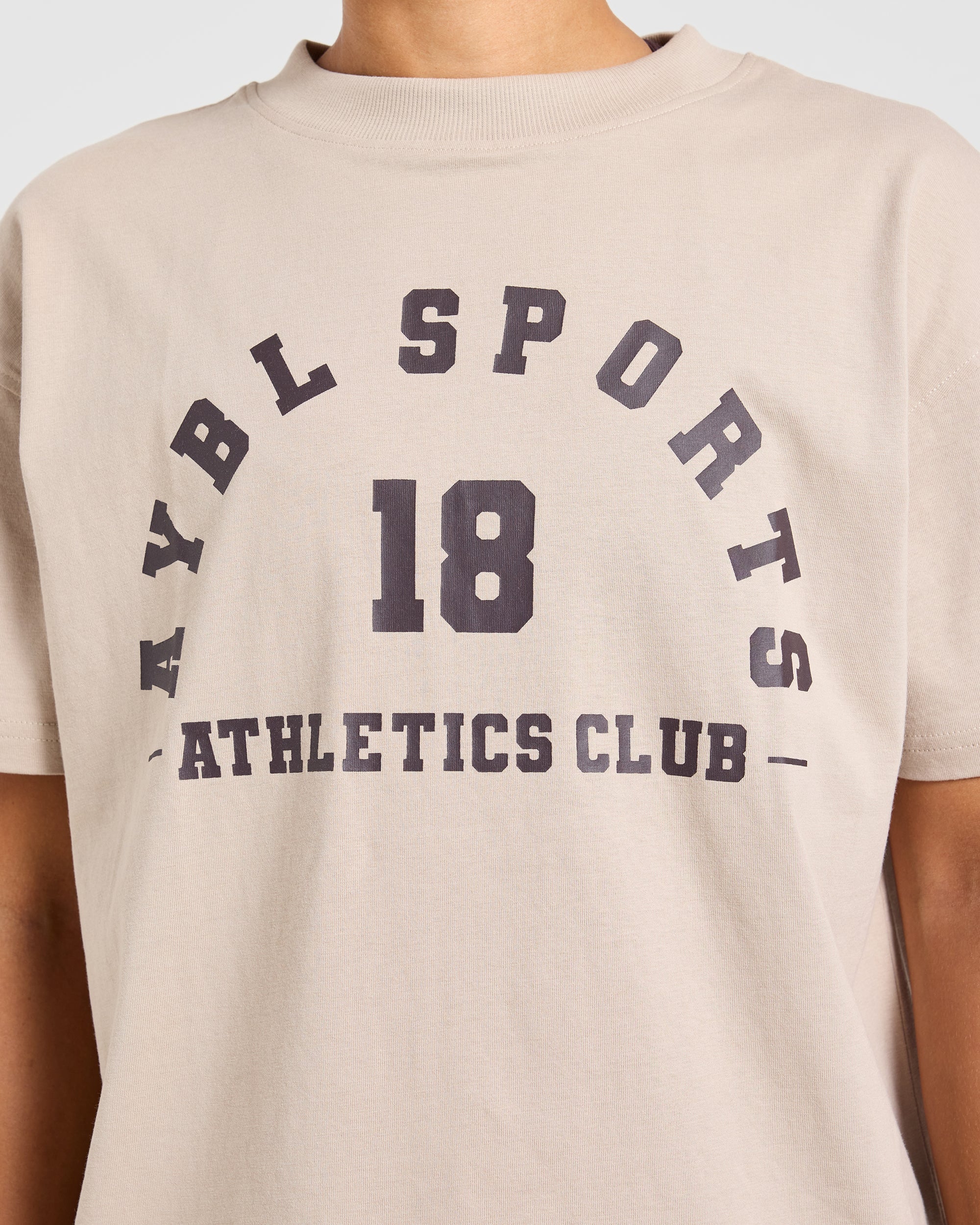 AYBL Sports 18 Oversized T Shirt - Mocha