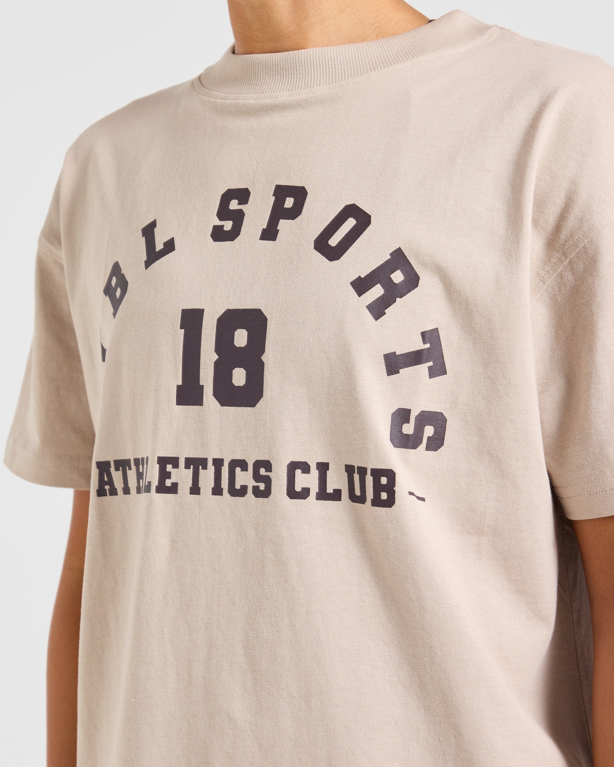 AYBL Sports 18 Oversized T Shirt - Mocha