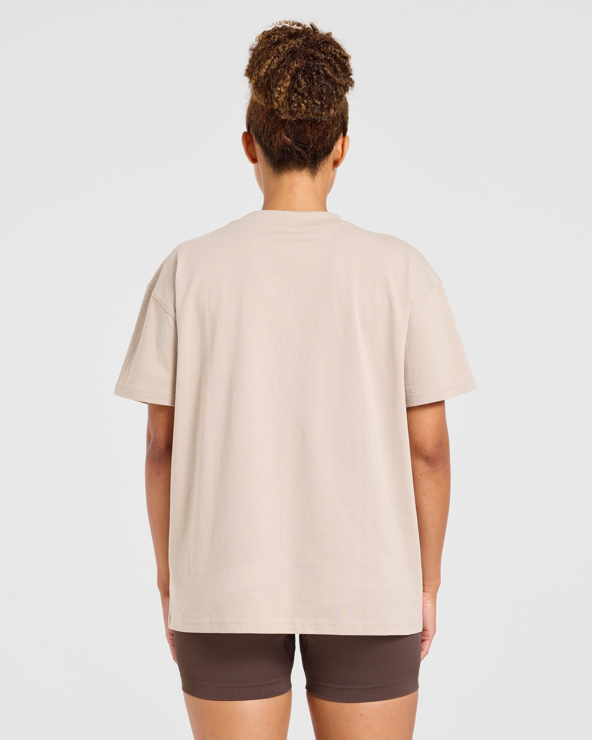 AYBL Sports 18 Oversized T Shirt - Mocha
